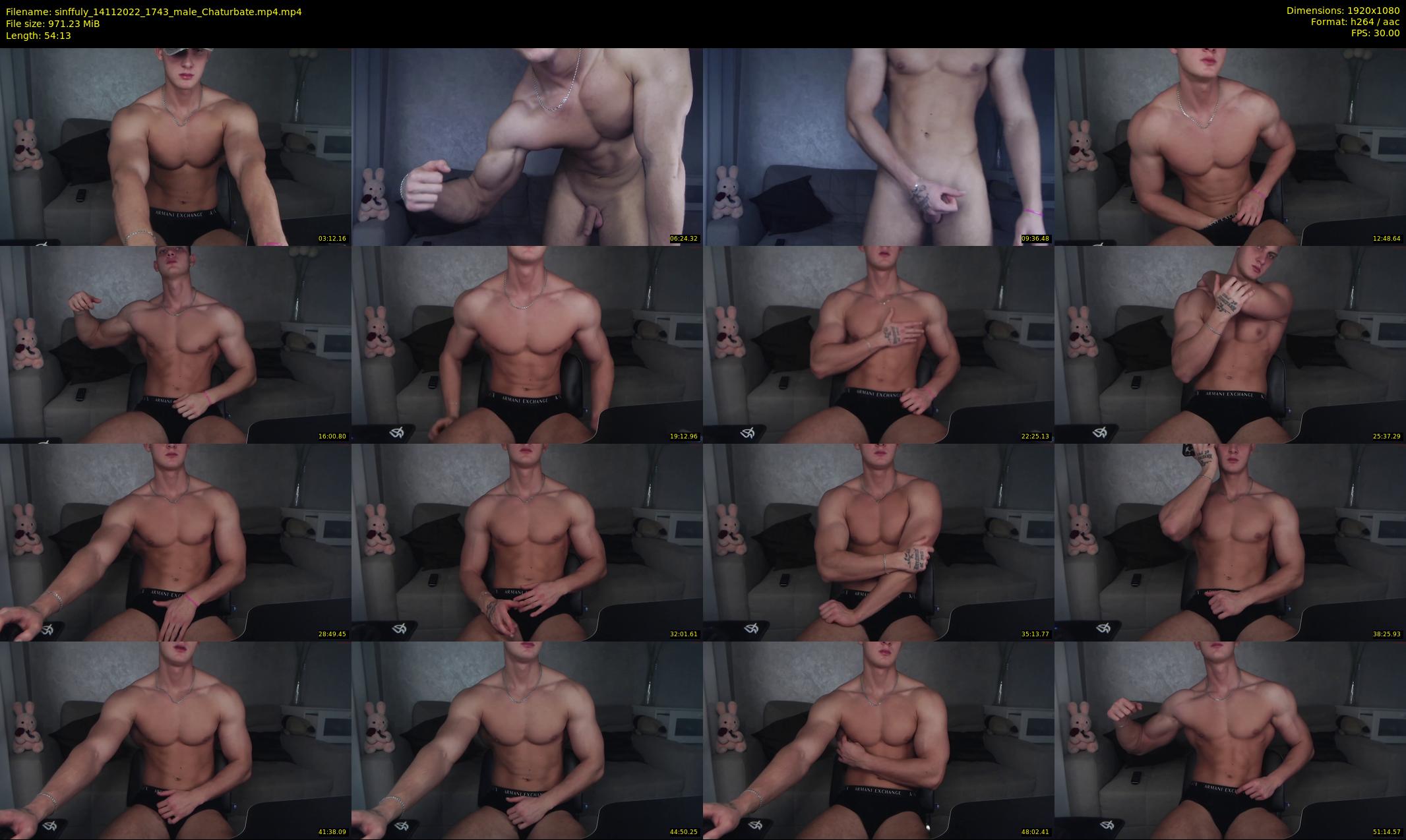 sinffuly — 55 minute Chaturbate male cam show recording, 1080p, Nov 14, 2022