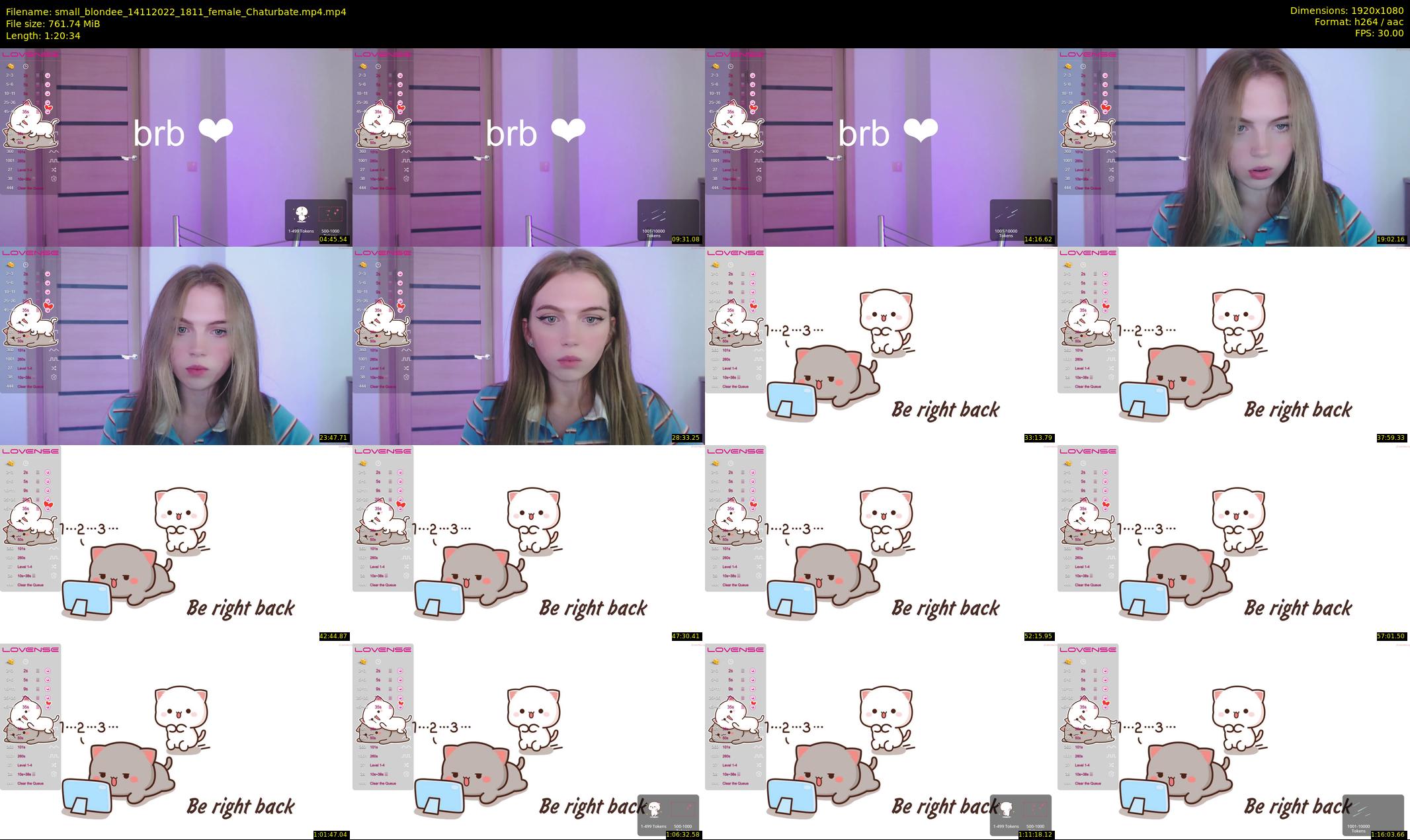 small_blondee — 81 minute Chaturbate female cam show recording, 1080p, Nov 14, 2022