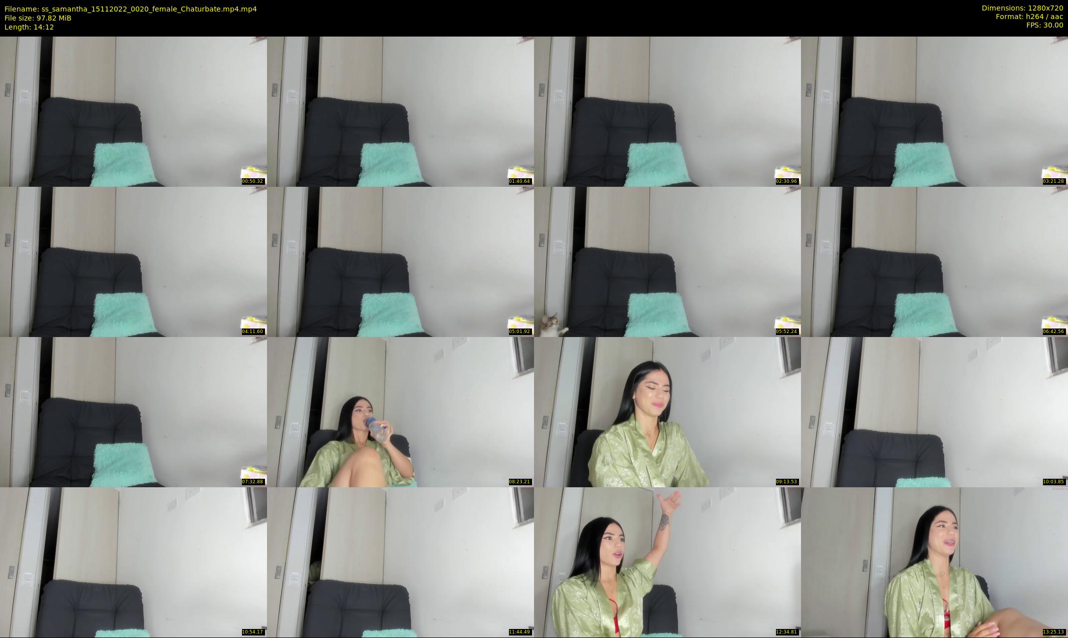 ss_samantha — 15 minute Chaturbate female cam show recording, 720p, Nov 15, 2022