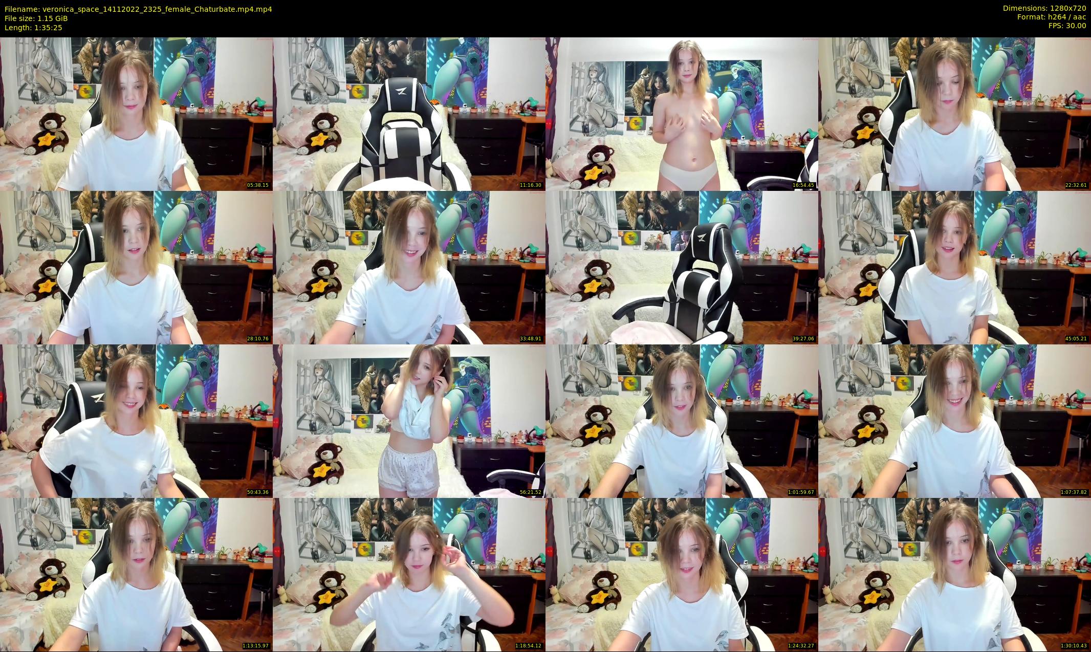 veronica_space — 96 minute Chaturbate female cam show recording, 720p, Nov 14, 2022