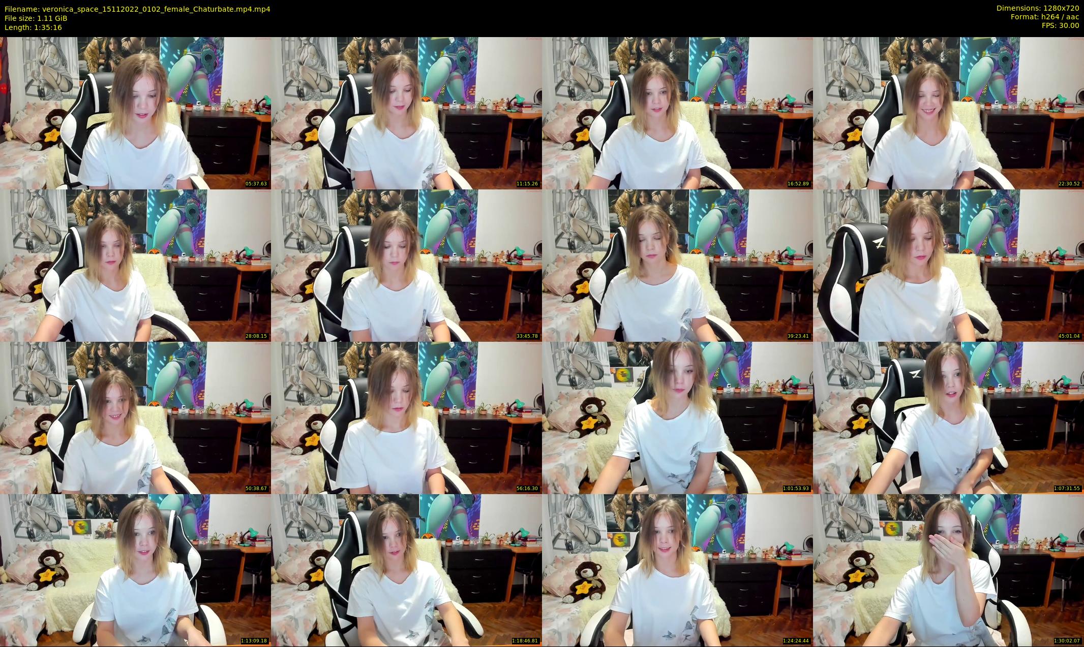 veronica_space — 96 minute Chaturbate female cam show recording, 720p, Nov 15, 2022