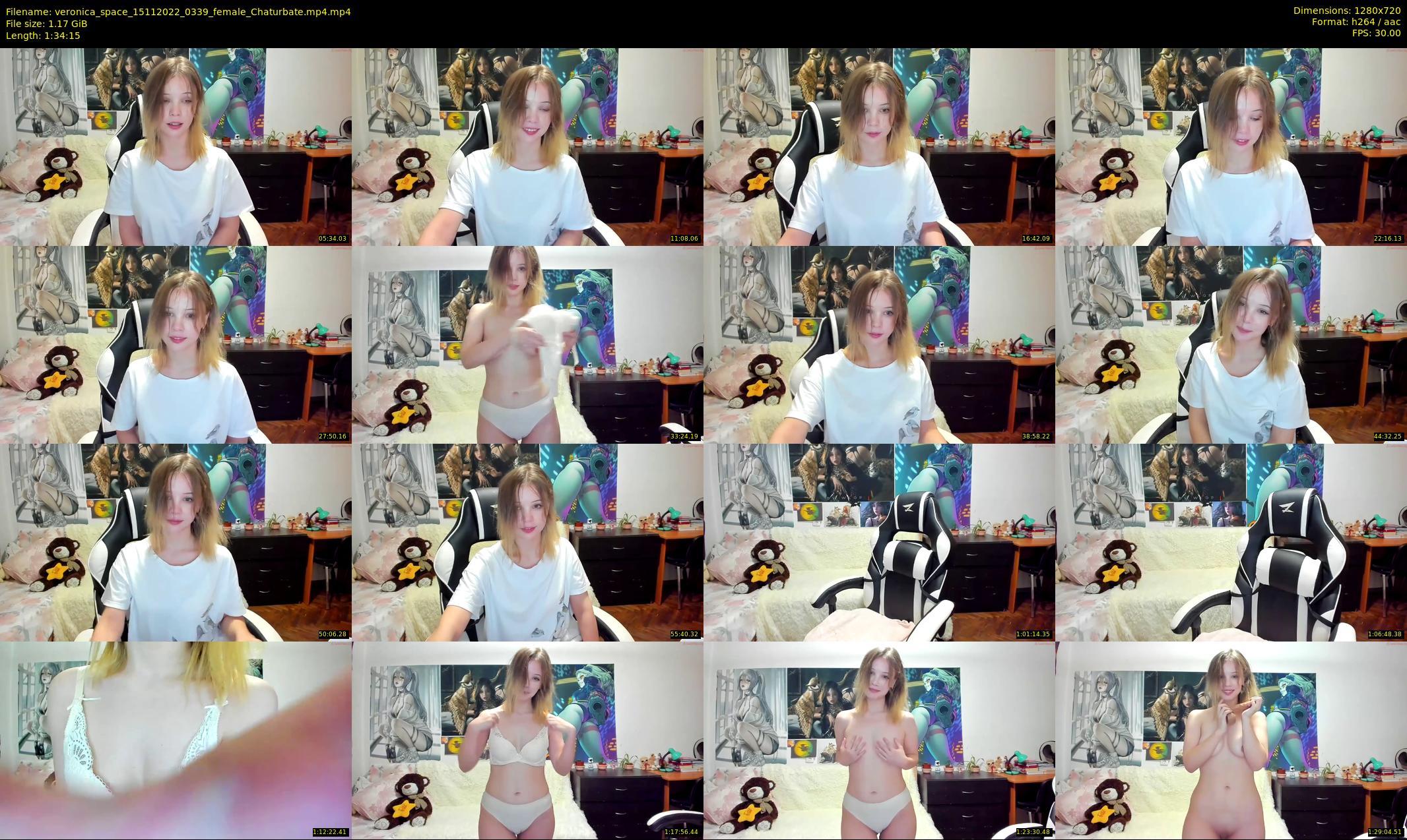 veronica_space — 95 minute Chaturbate female cam show recording, 720p, Nov 15, 2022