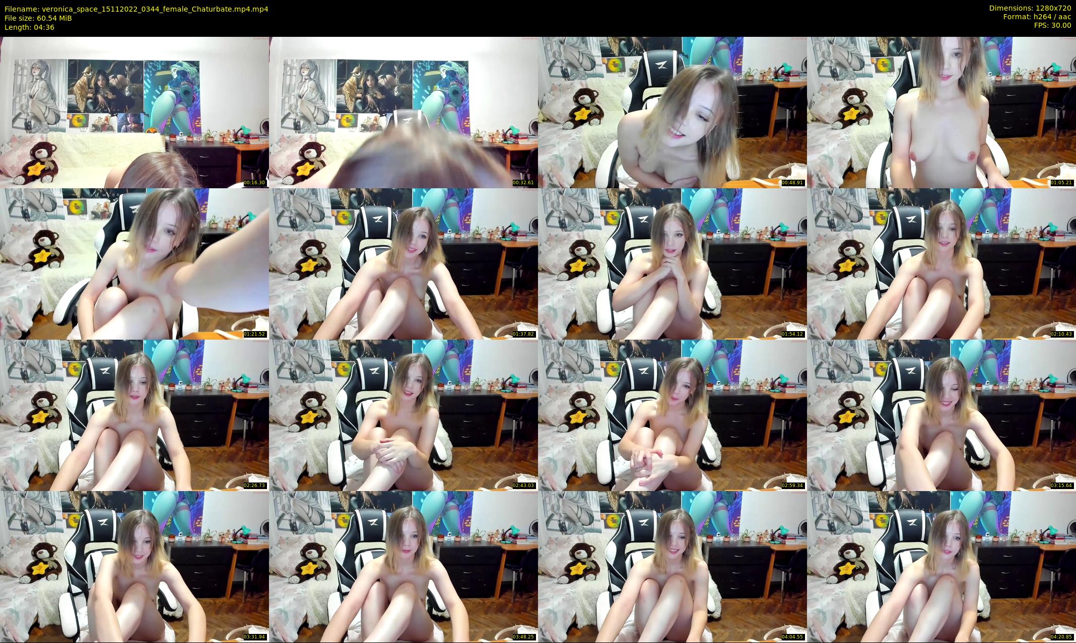 veronica_space — 5 minute Chaturbate female cam show recording, 720p, Nov 15, 2022
