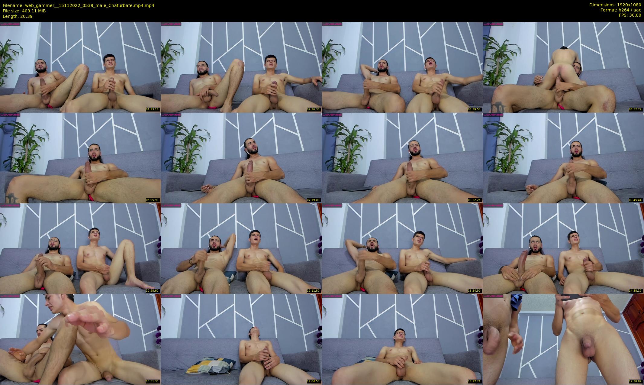 web_gammer_ — 21 minute Chaturbate male cam show recording, 1080p, Nov 15, 2022
