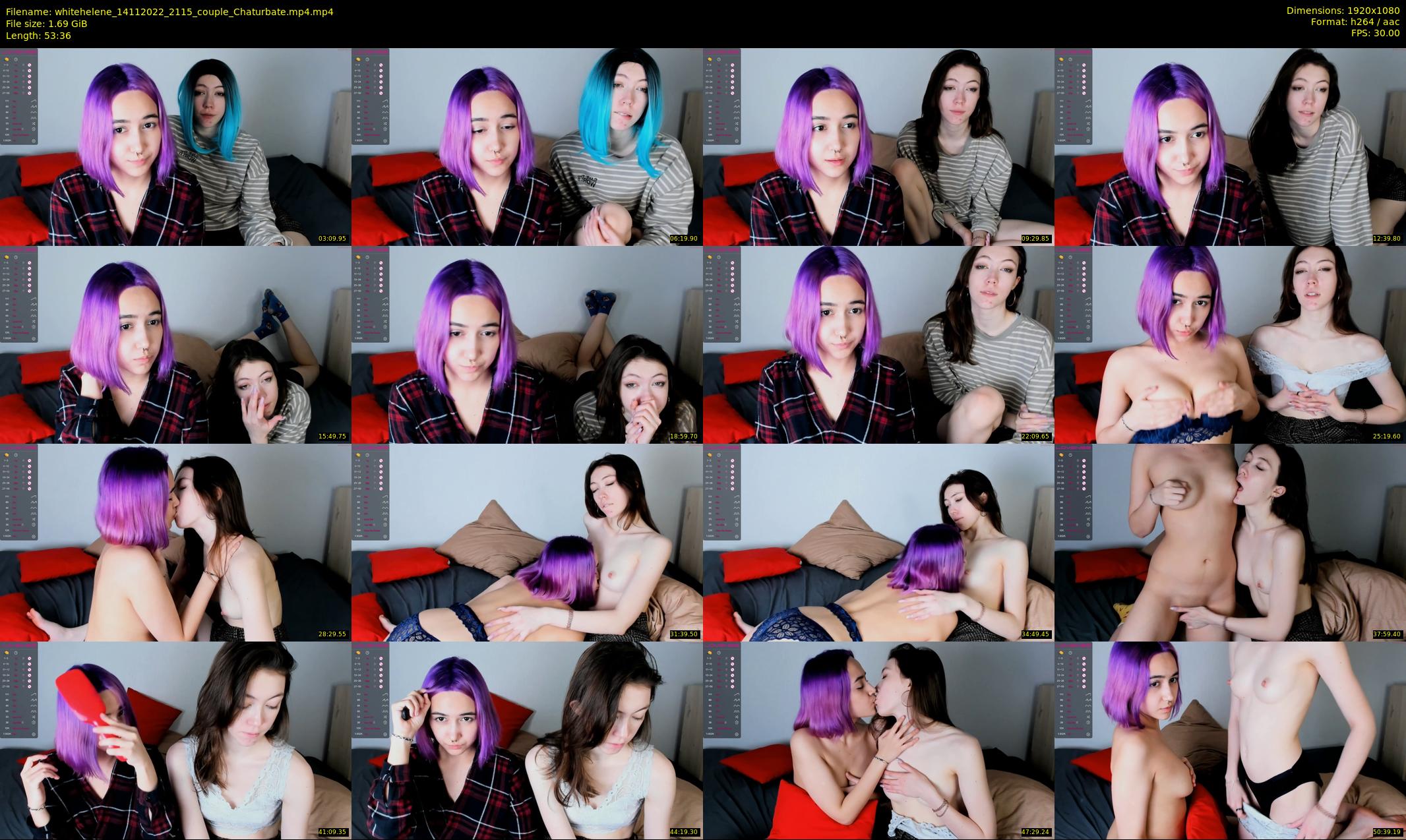 whitehelene — 54 minute Chaturbate female cam show recording, 1080p, Nov 14, 2022
