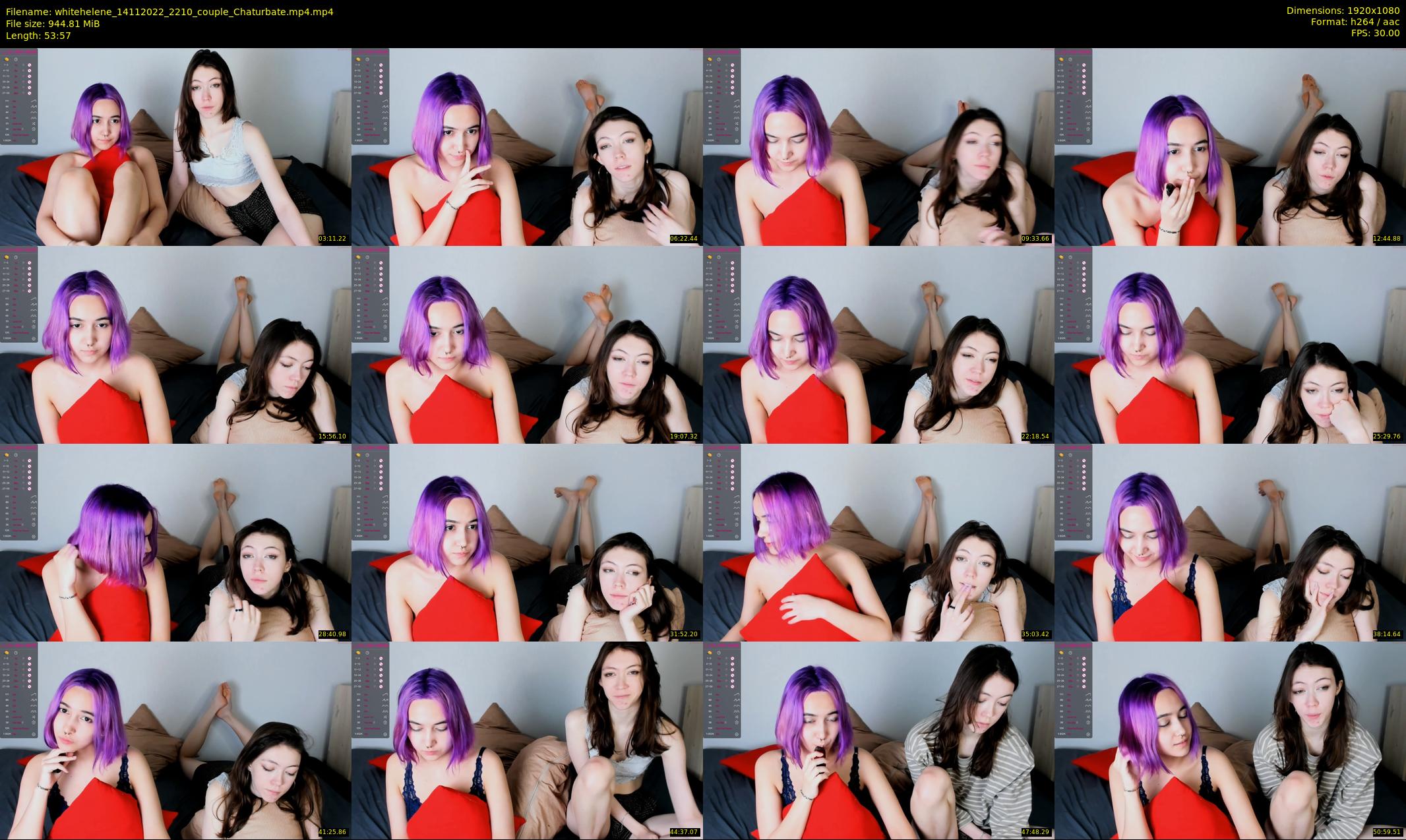 whitehelene — 54 minute Chaturbate female cam show recording, 1080p, Nov 14, 2022