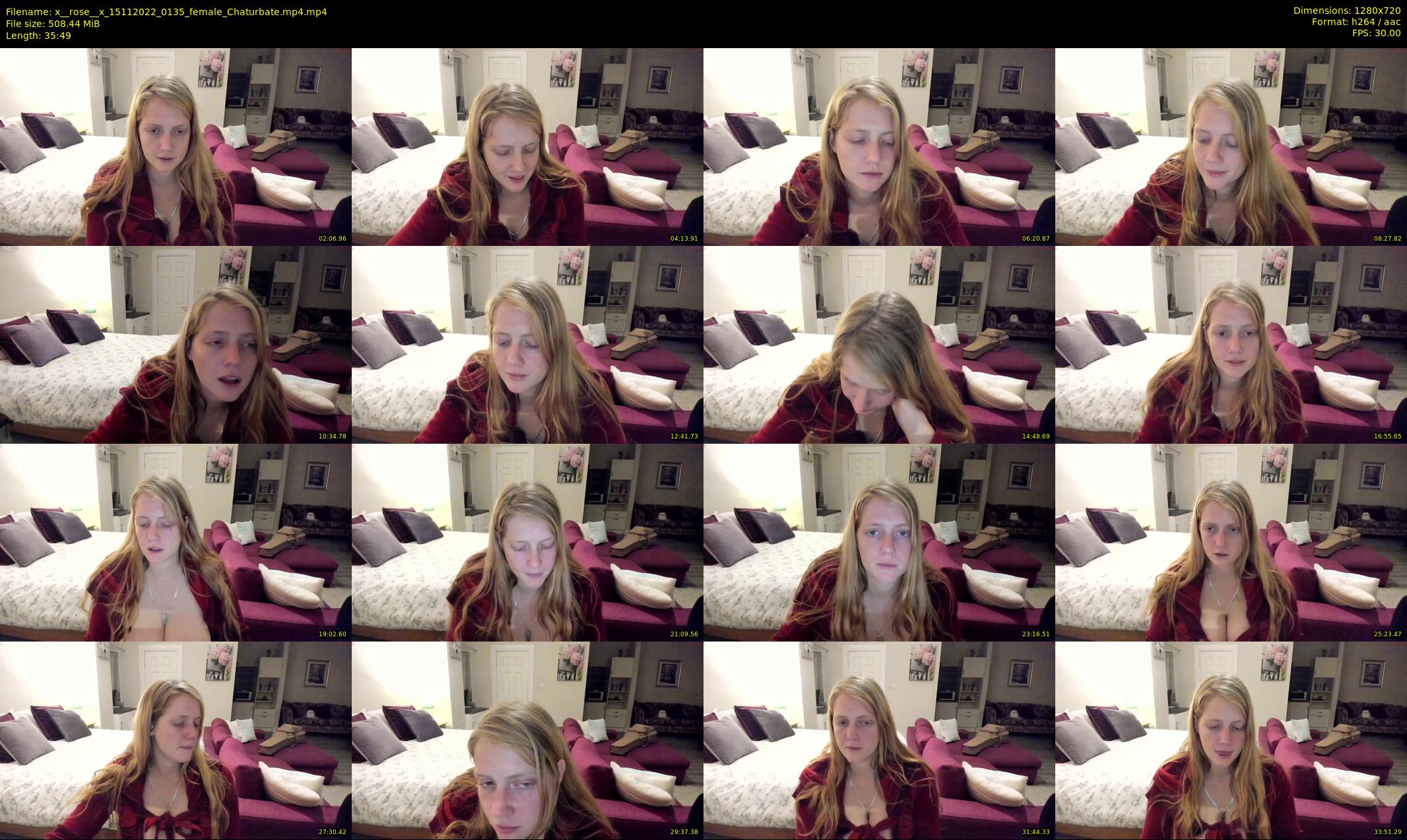 x__rose__x — 36 minute Chaturbate female cam show recording, 720p, Nov 15, 2022