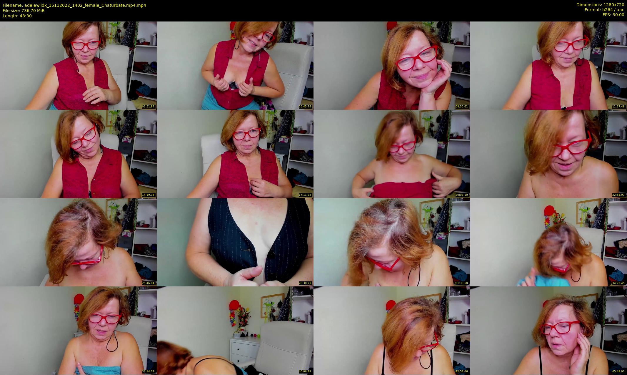 adelewildx — 49 minute Chaturbate female cam show recording, 720p, Nov 15, 2022