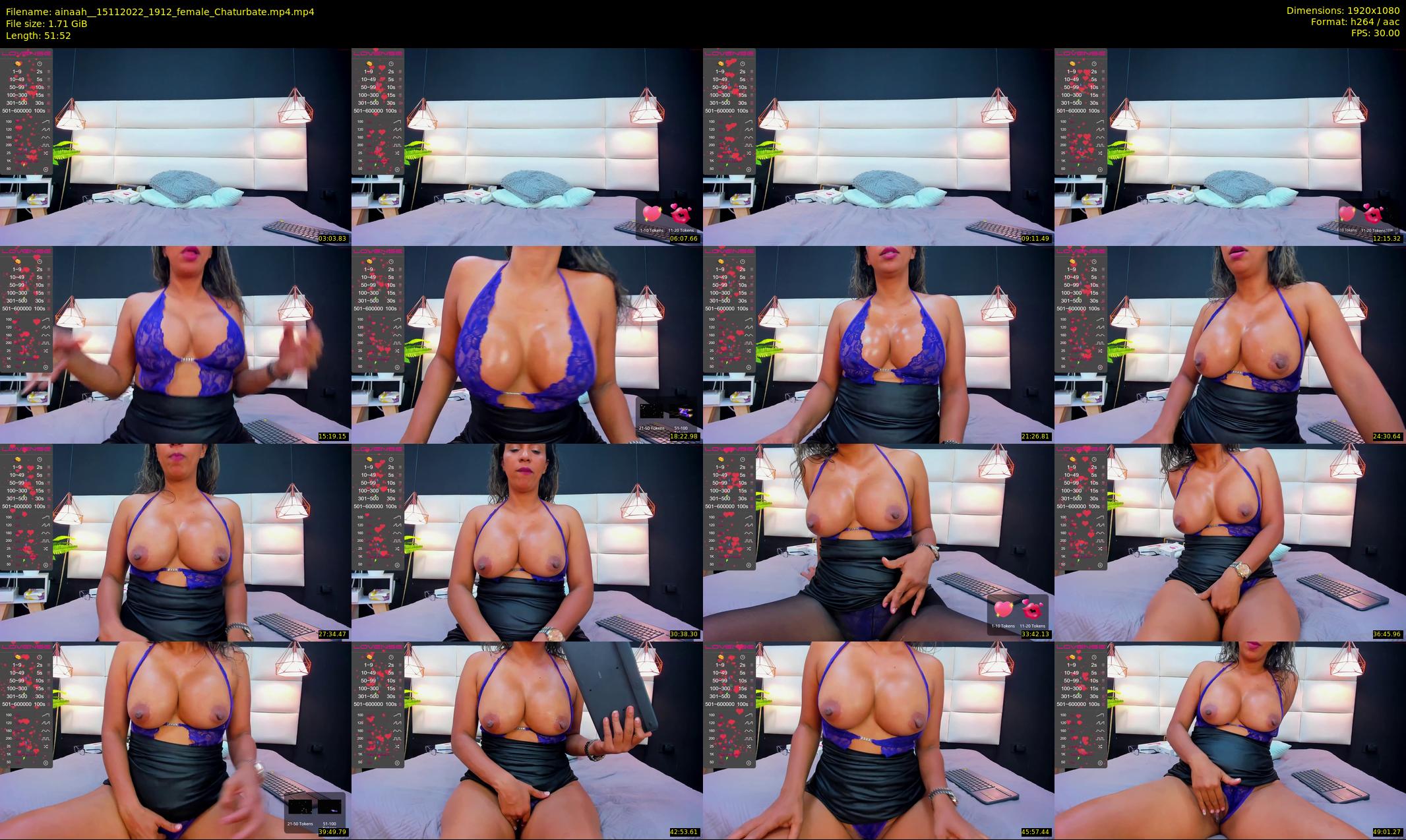 ainaah_ — 52 minute Chaturbate female cam show recording, 1080p, Nov 15, 2022