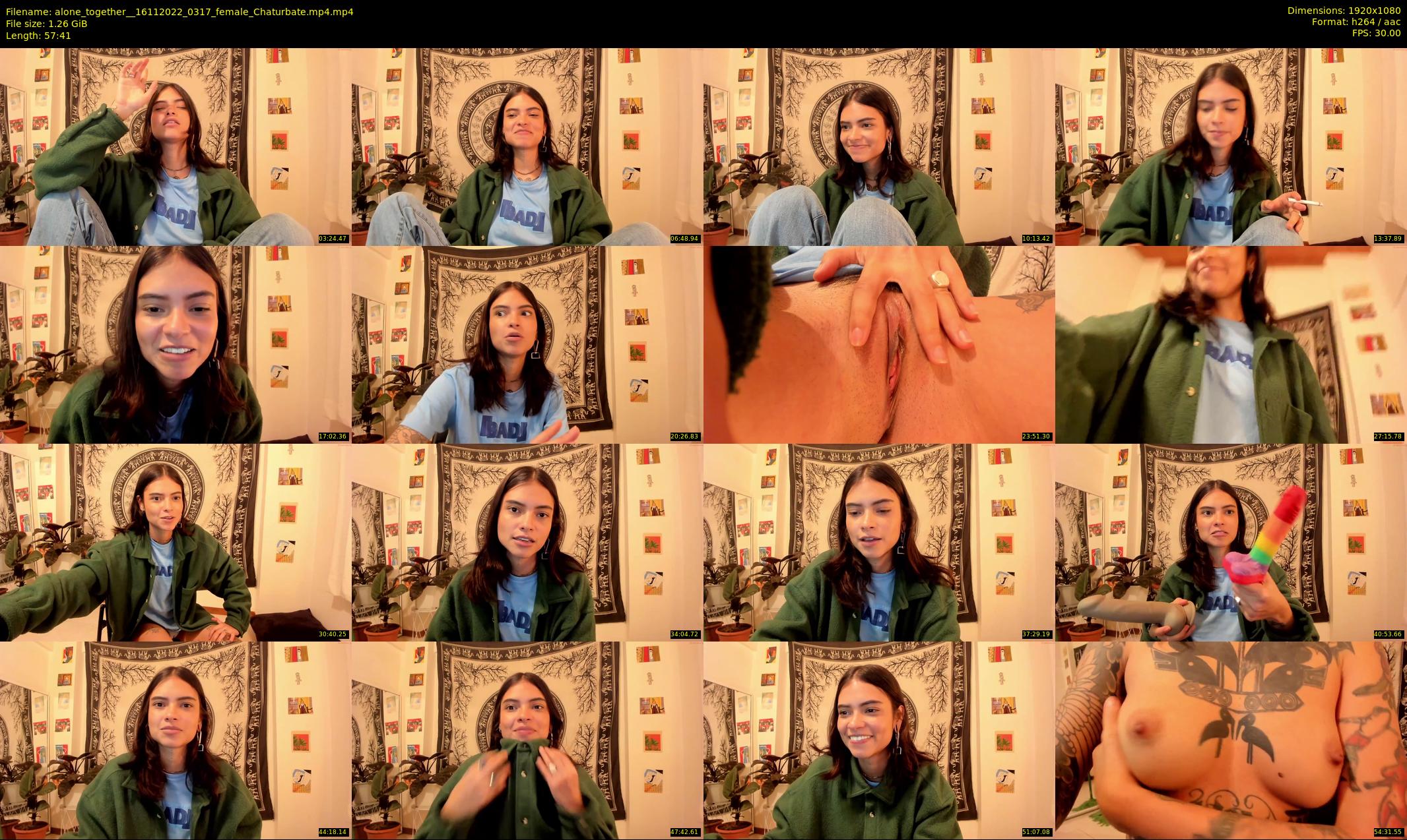 alone_together_ — 58 minute Chaturbate female cam show recording, 1080p, Nov 16, 2022