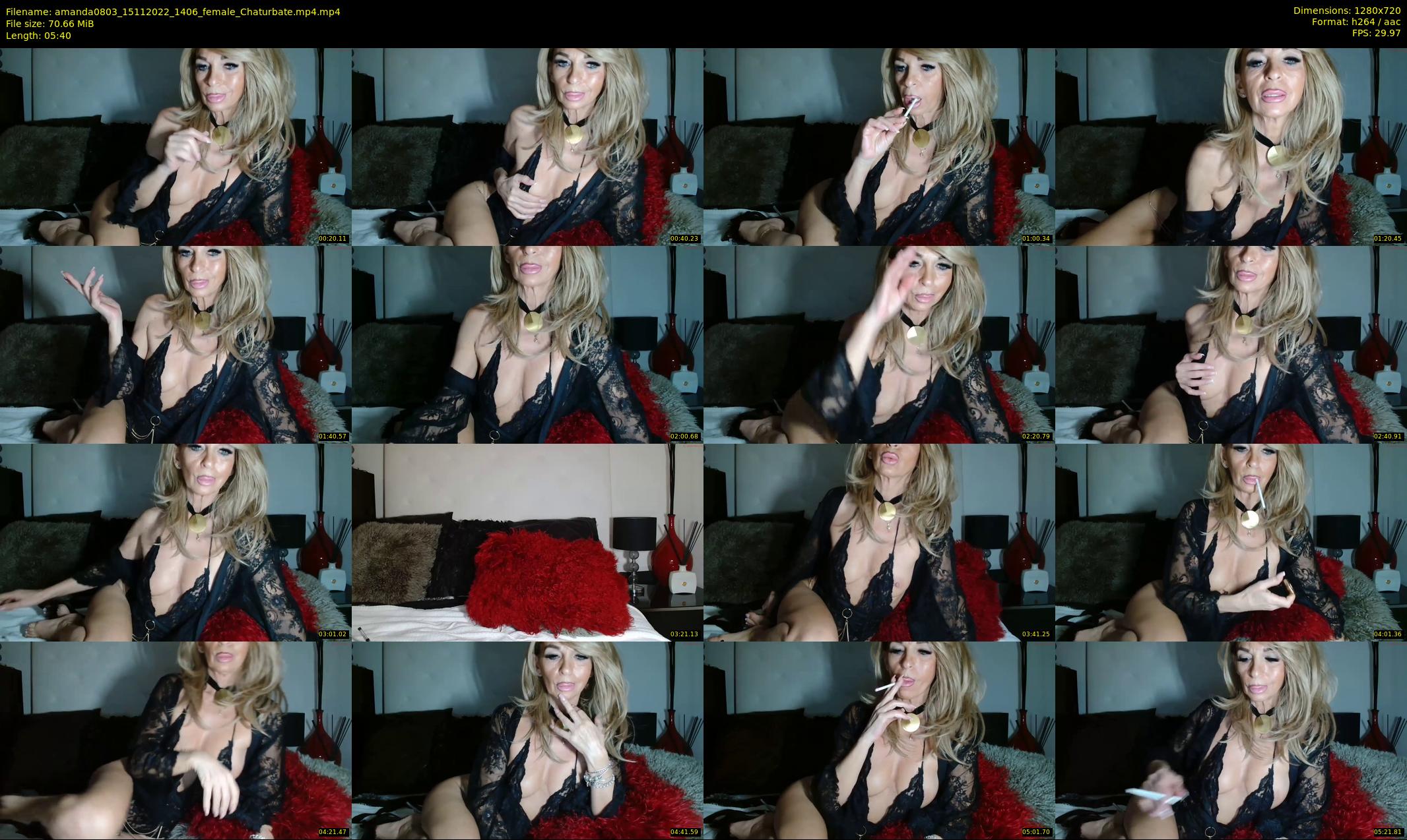 amanda0803 — 6 minute Chaturbate female cam show recording, 720p, Nov 15, 2022