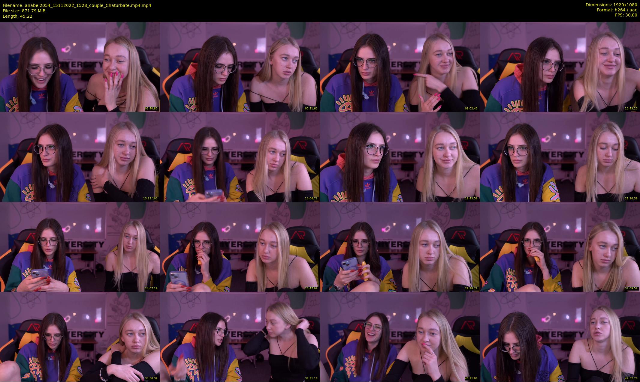 anabel2054 — 46 minute Chaturbate female cam show recording, 1080p, Nov 15, 2022