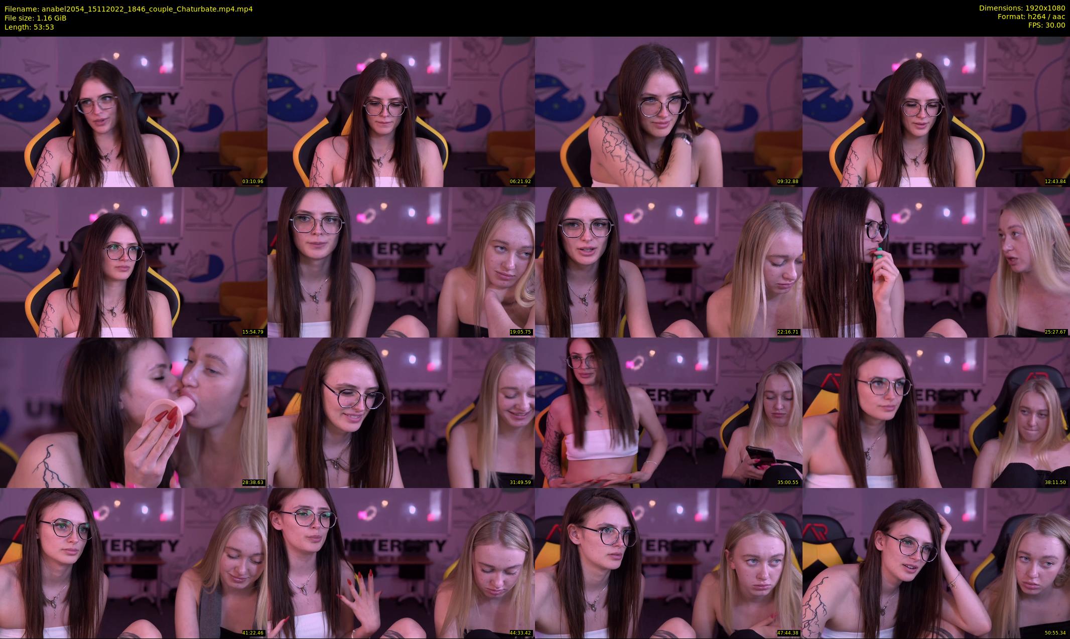 anabel2054 — 54 minute Chaturbate female cam show recording, 1080p, Nov 15, 2022