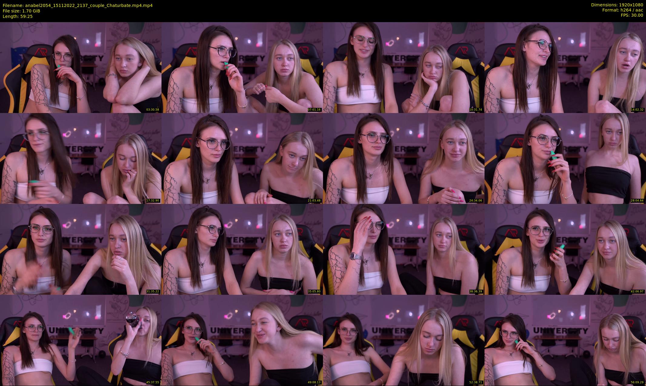 anabel2054 — 60 minute Chaturbate female cam show recording, 1080p, Nov 15, 2022