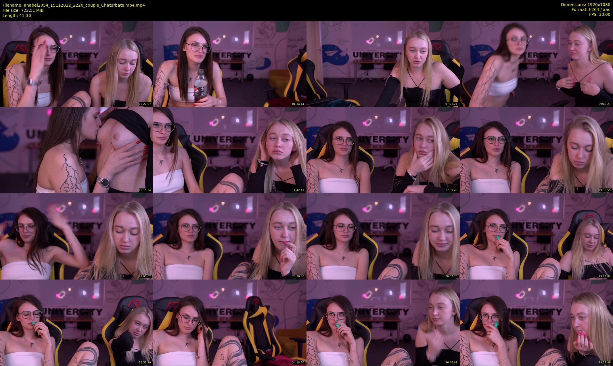 anabel2054 — 42 minute Chaturbate female cam show recording, 1080p, Nov 15, 2022