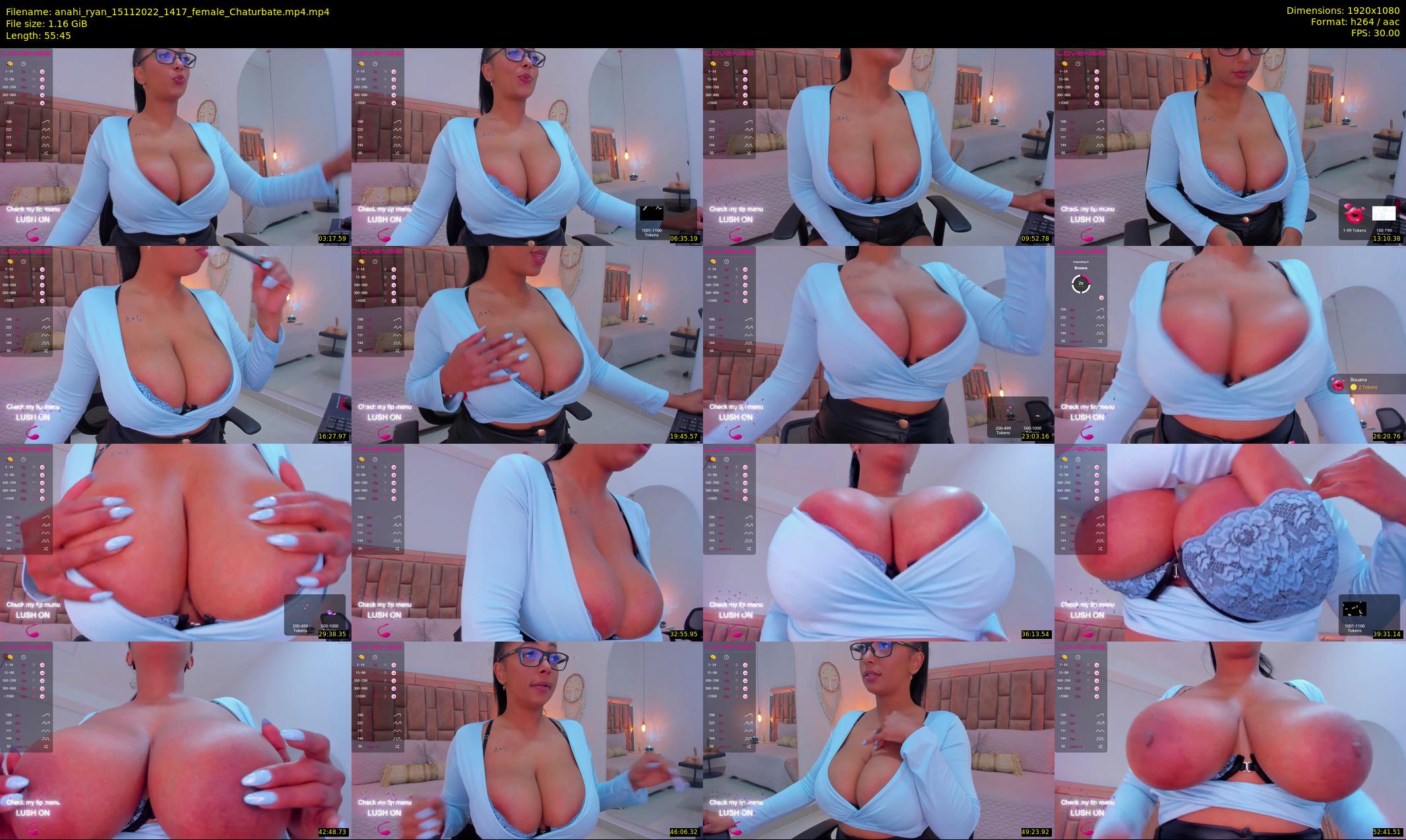 anahi_ryan — 56 minute Chaturbate female cam show recording, 1080p, Nov 15, 2022