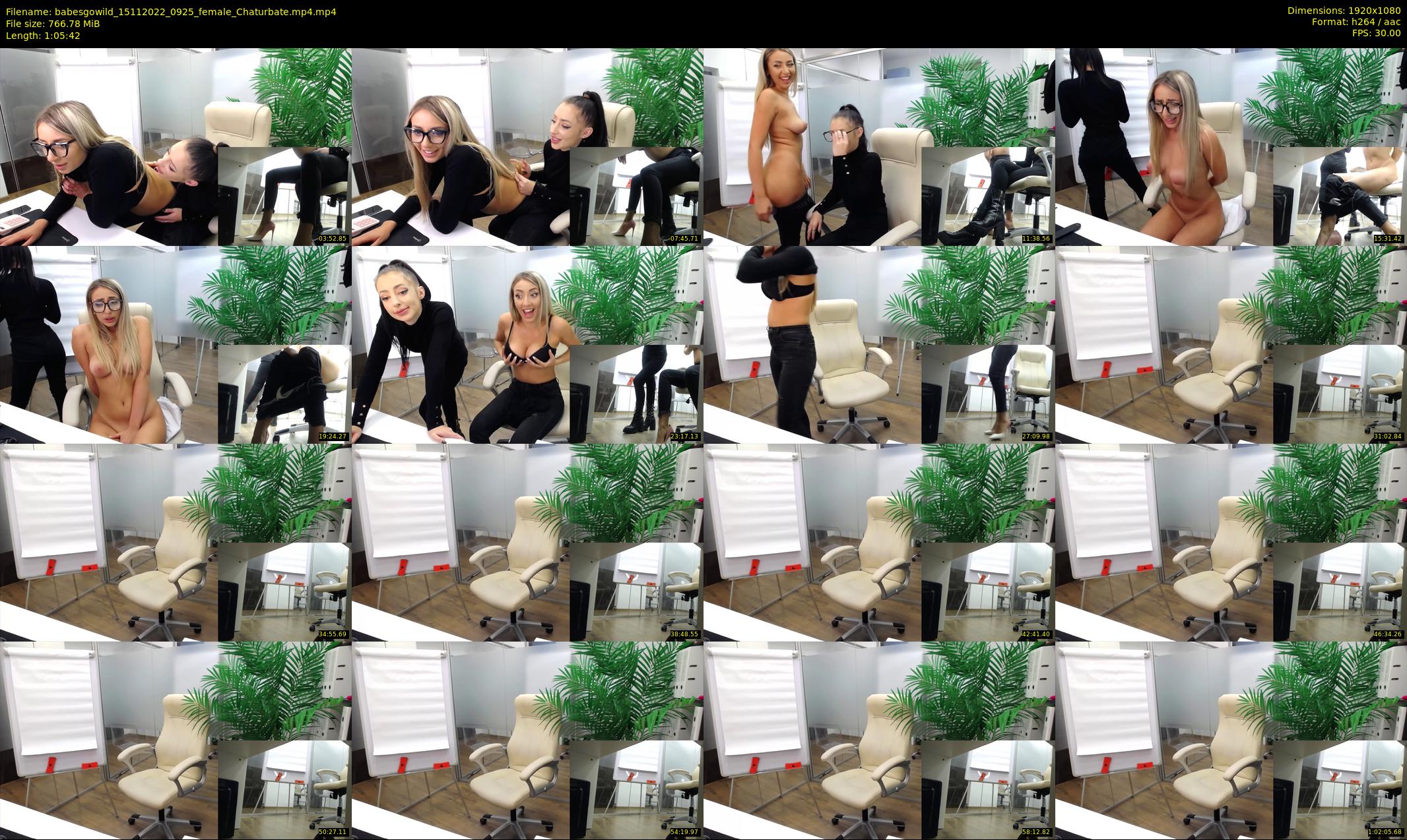 babesgowild — 66 minute Chaturbate couple cam show recording, 1080p, Nov 15, 2022