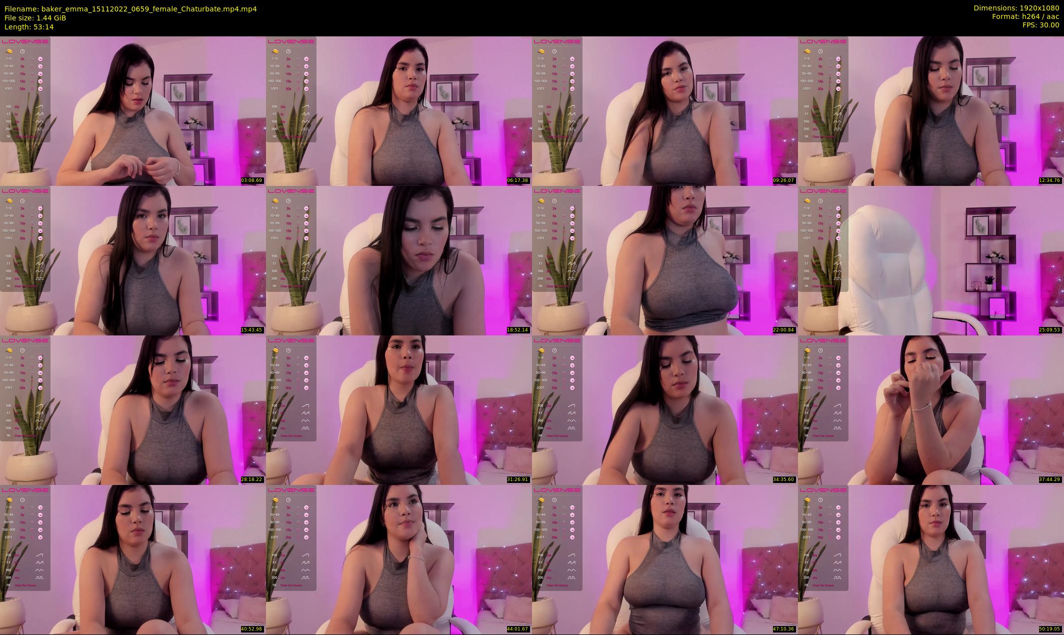 baker_emma — 54 minute Chaturbate female cam show recording, 1080p, Nov 15, 2022