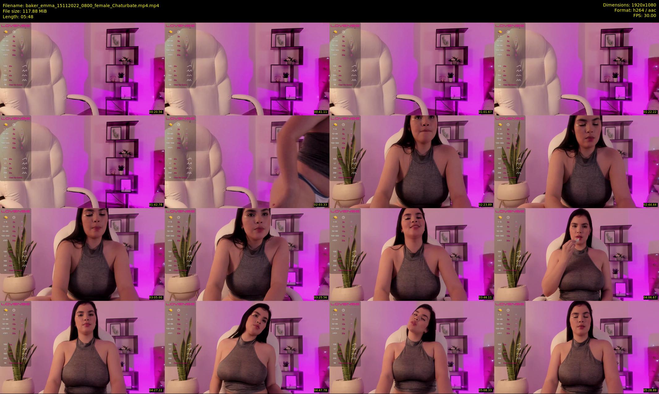 baker_emma — 6 minute Chaturbate female cam show recording, 1080p, Nov 15, 2022