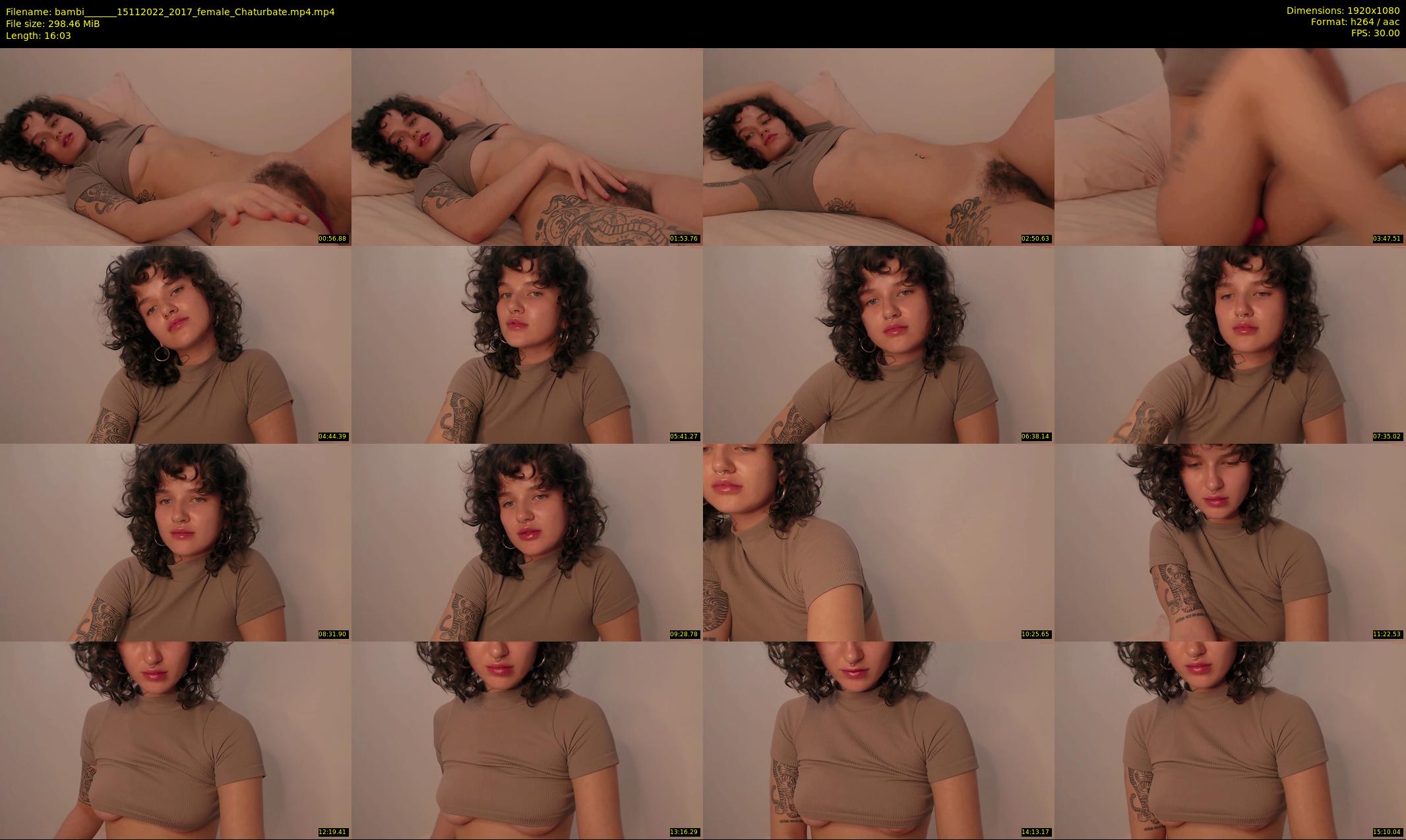 bambi______ — 17 minute Chaturbate female cam show recording, 1080p, Nov 15, 2022