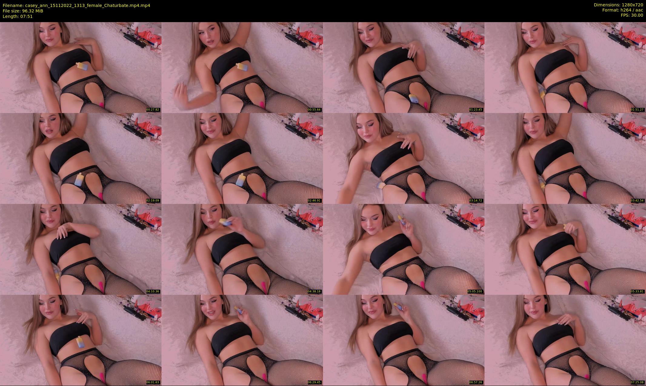 casey_ann — 8 minute Chaturbate female cam show recording, 720p, Nov 15, 2022