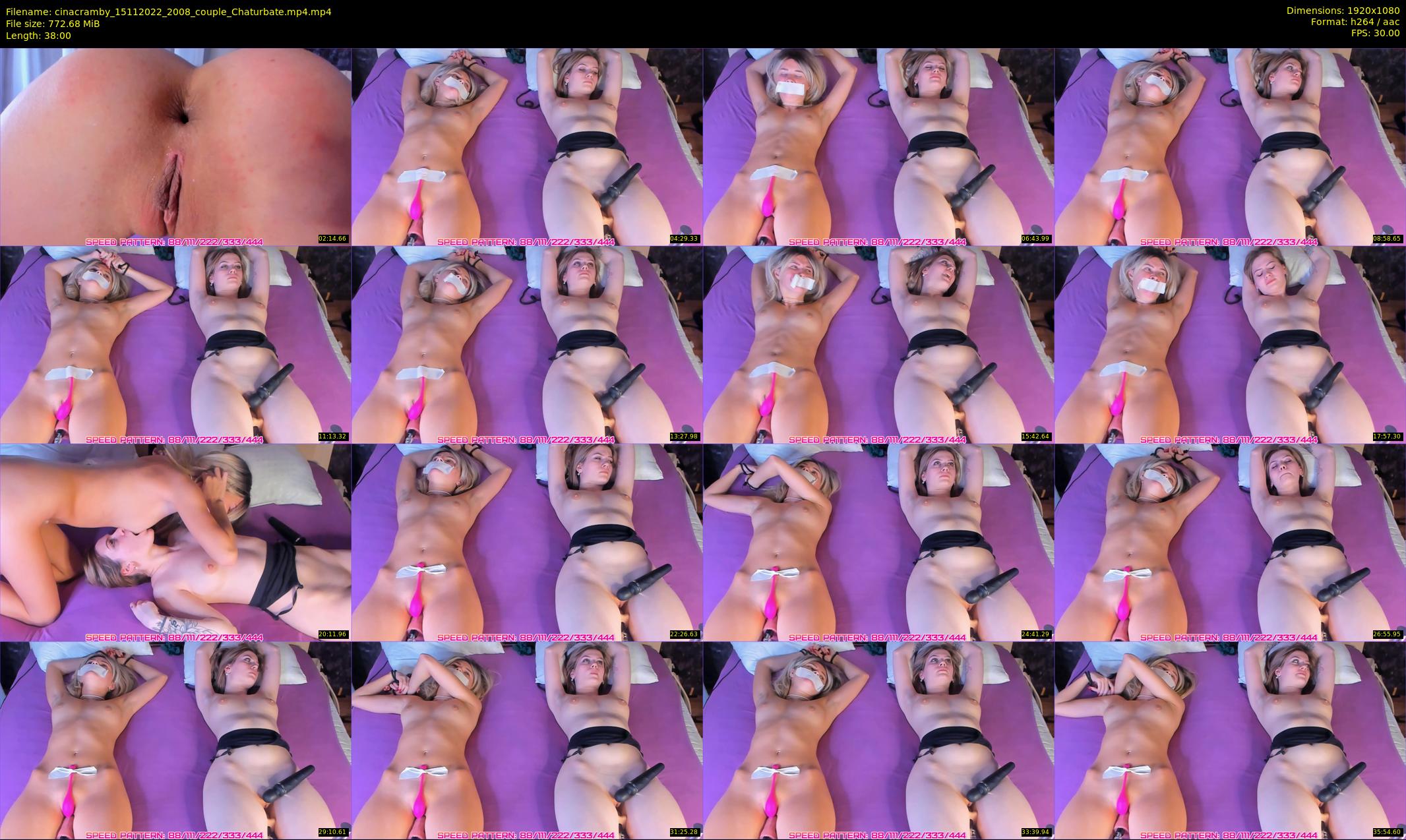 cinacramby — 38 minute Chaturbate female cam show recording, 1080p, Nov 15, 2022