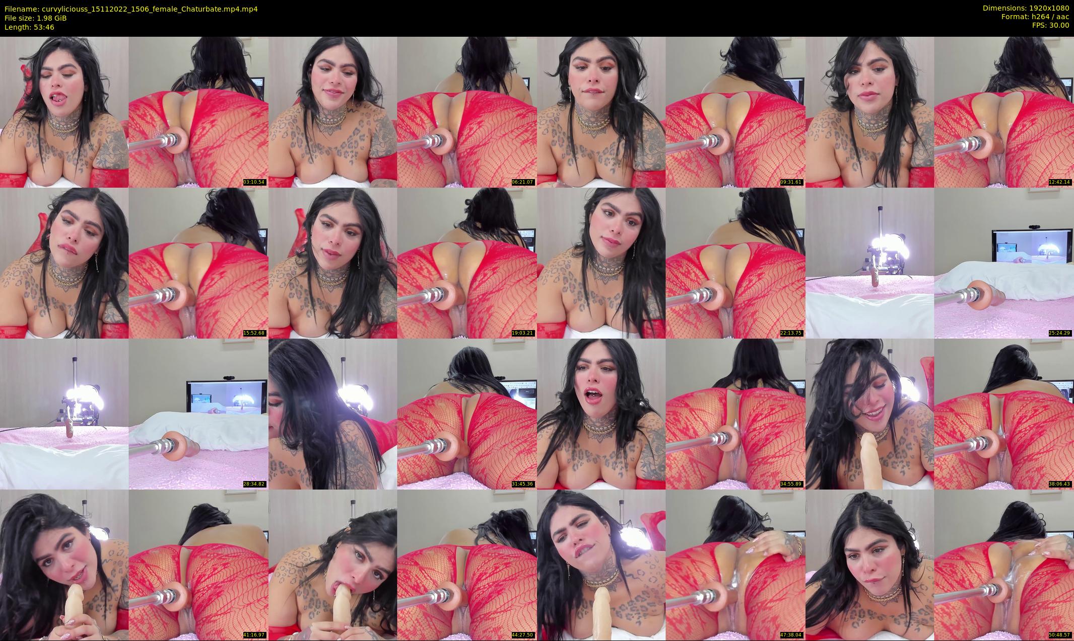 curvyliciouss — 54 minute Chaturbate female cam show recording, 1080p, Nov 15, 2022