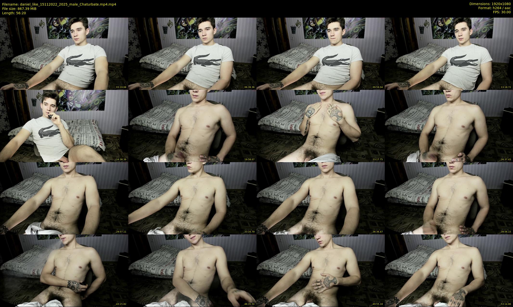 daniel_like — 57 minute Chaturbate male cam show recording, 1080p, Nov 15, 2022