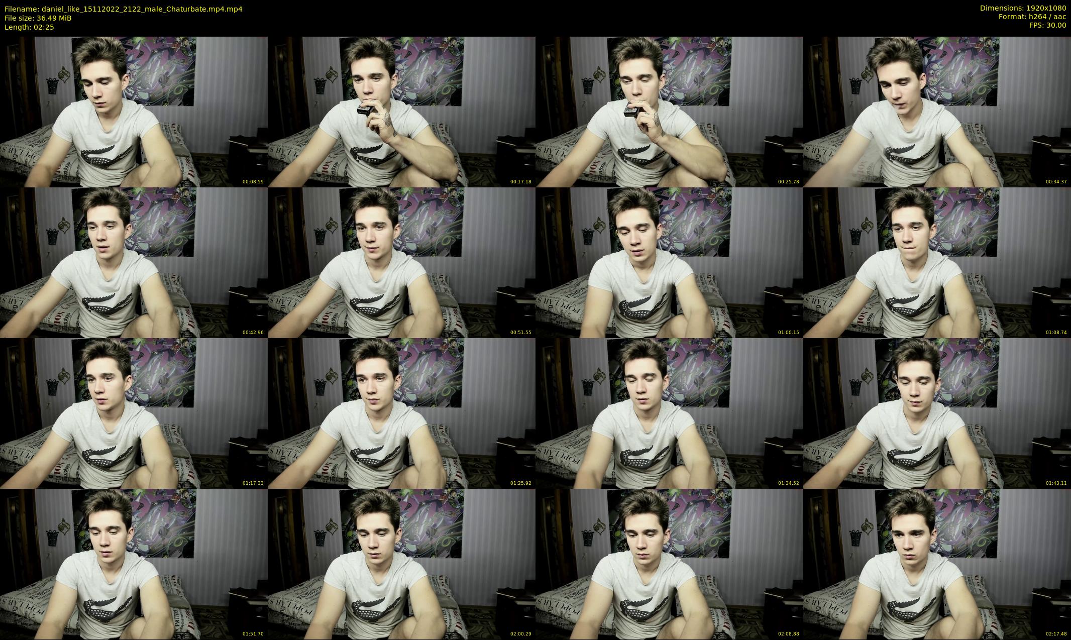 daniel_like — 3 minute Chaturbate male cam show recording, 1080p, Nov 15, 2022