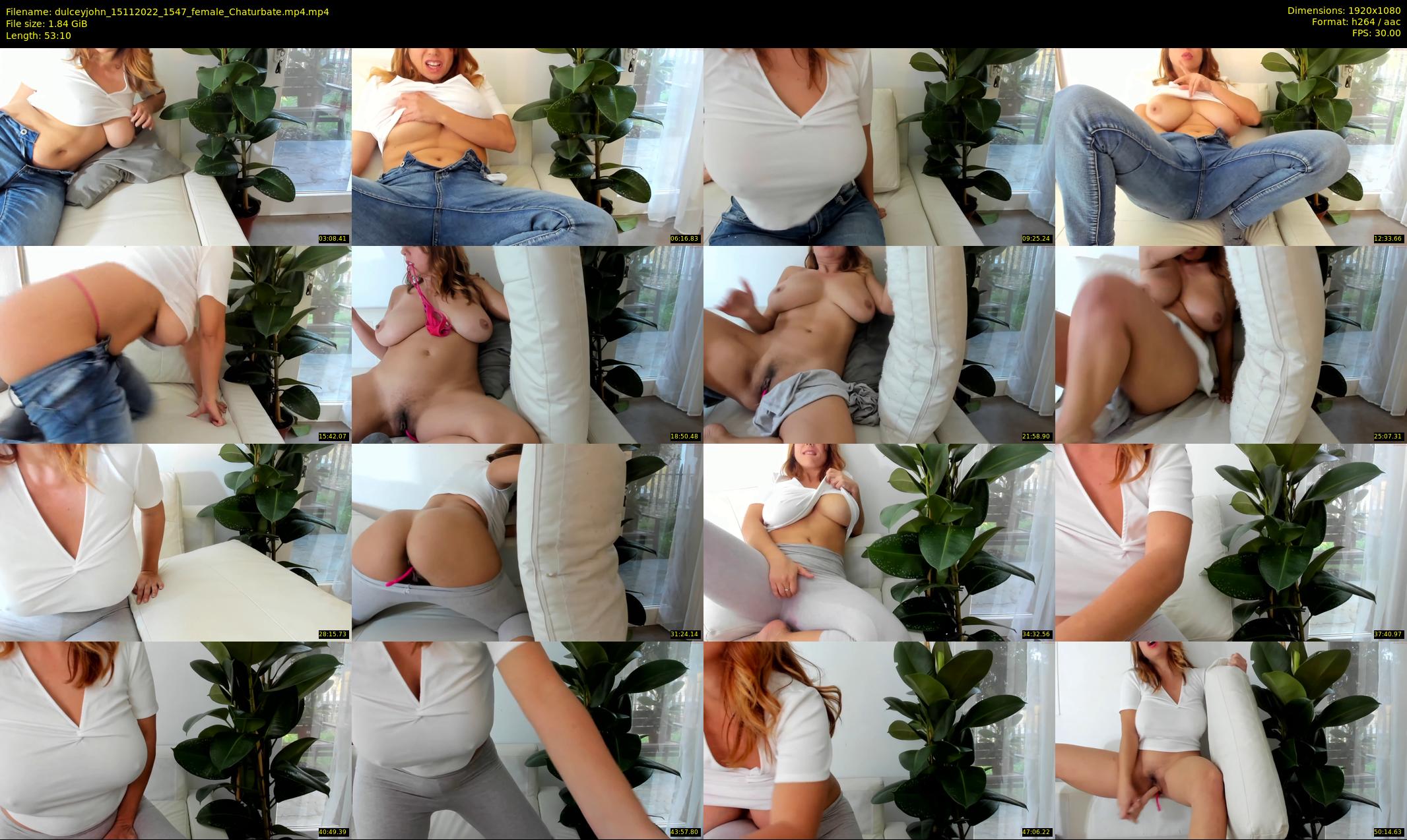 dulceyjohn — 54 minute Chaturbate female cam show recording, 1080p, Nov 15, 2022