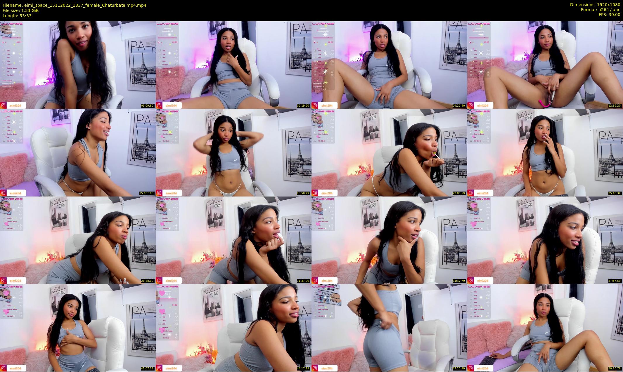 eimi_space — 54 minute Chaturbate female cam show recording, 1080p, Nov 15, 2022