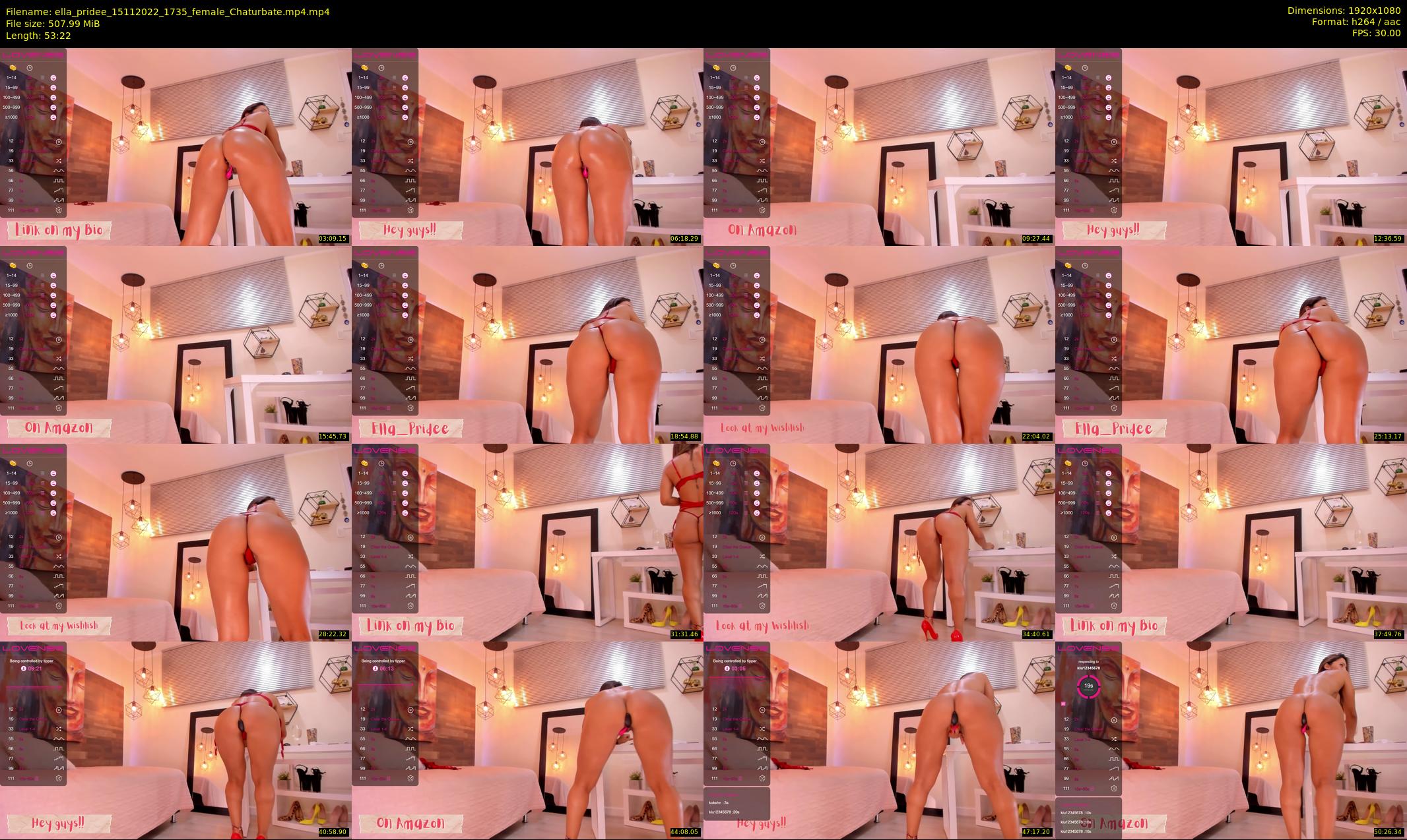 ella_pridee — 54 minute Chaturbate female cam show recording, 1080p, Nov 15, 2022