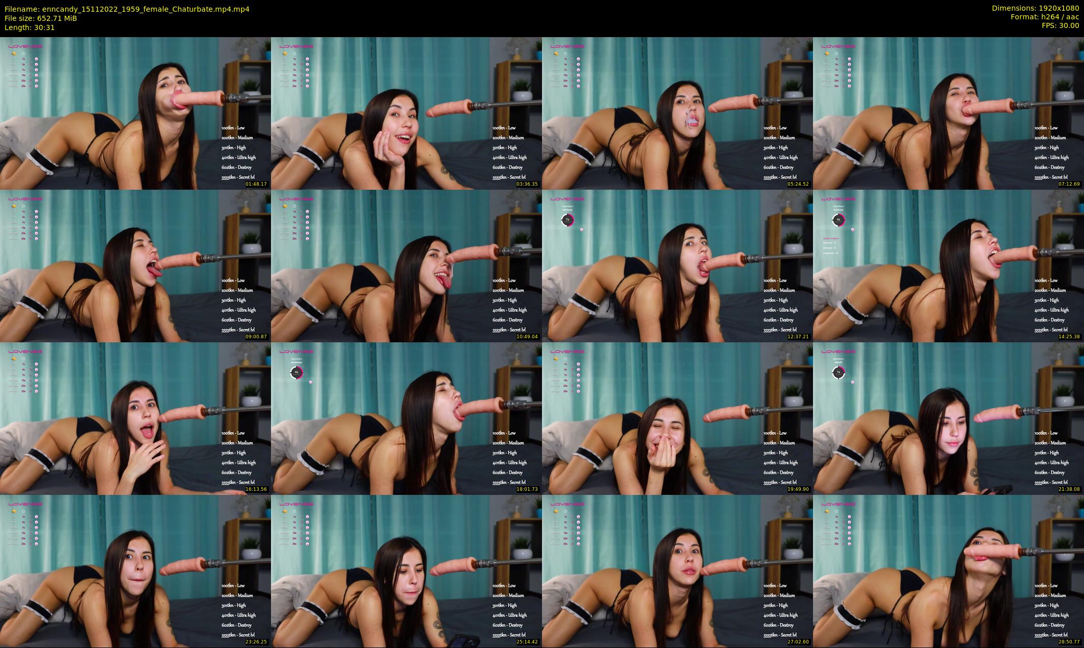 enncandy — 31 minute Chaturbate female cam show recording, 1080p, Nov 15, 2022