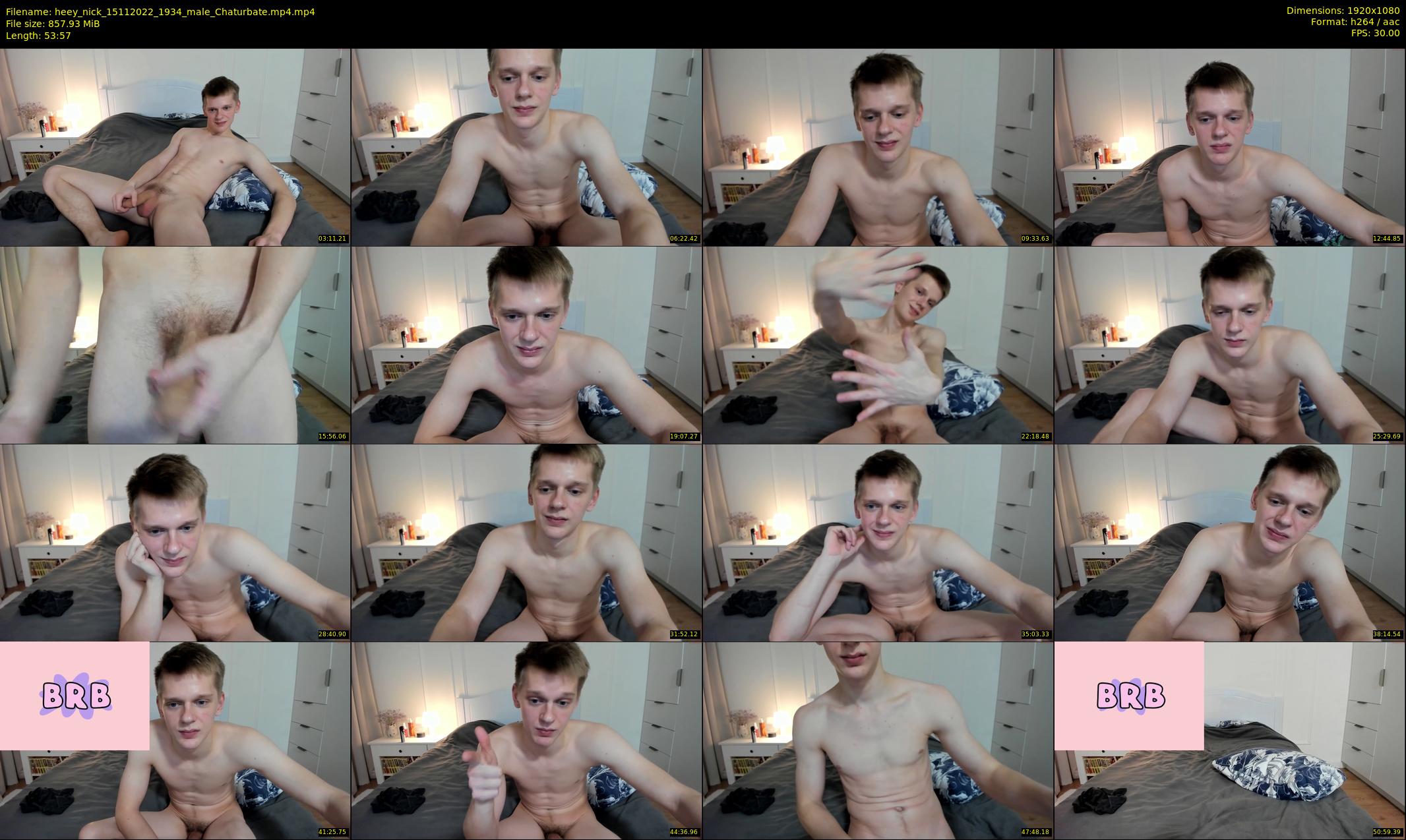 heey_nick — 54 minute Chaturbate male cam show recording, 1080p, Nov 15, 2022