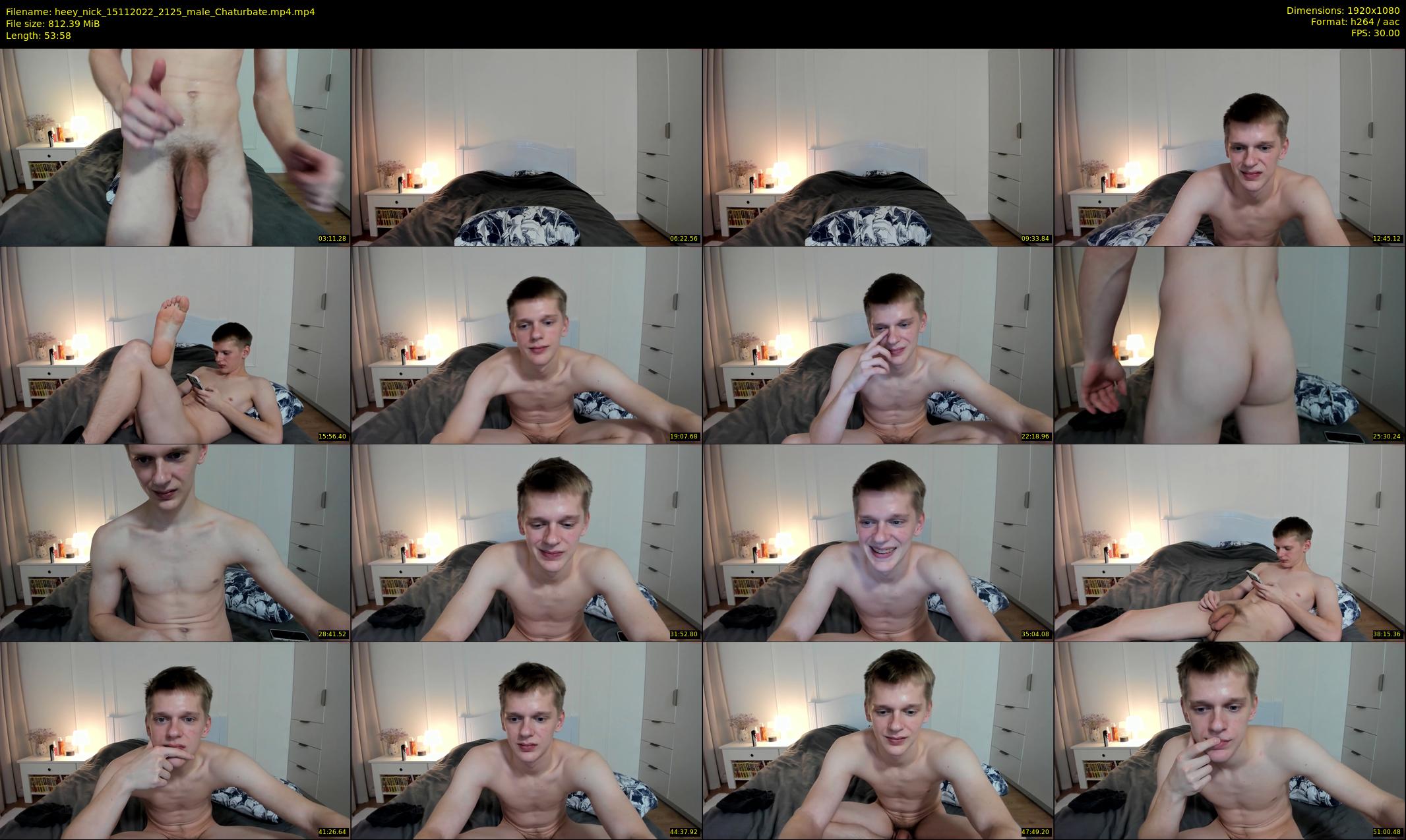 heey_nick — 54 minute Chaturbate male cam show recording, 1080p, Nov 15, 2022