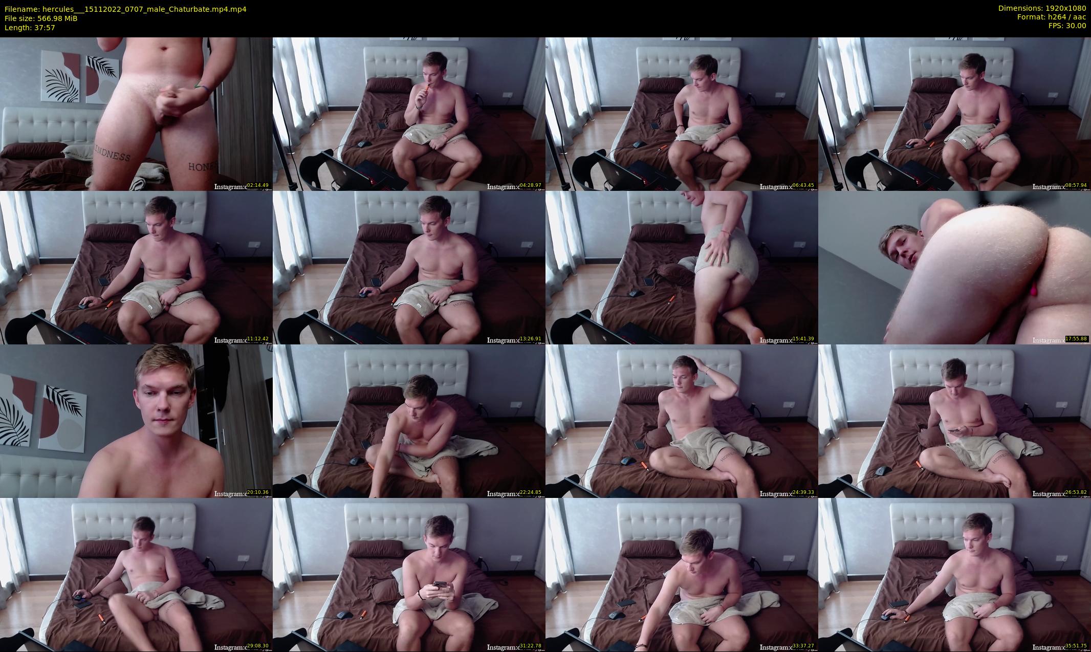 hercules__ — 38 minute Chaturbate male cam show recording, 1080p, Nov 15, 2022