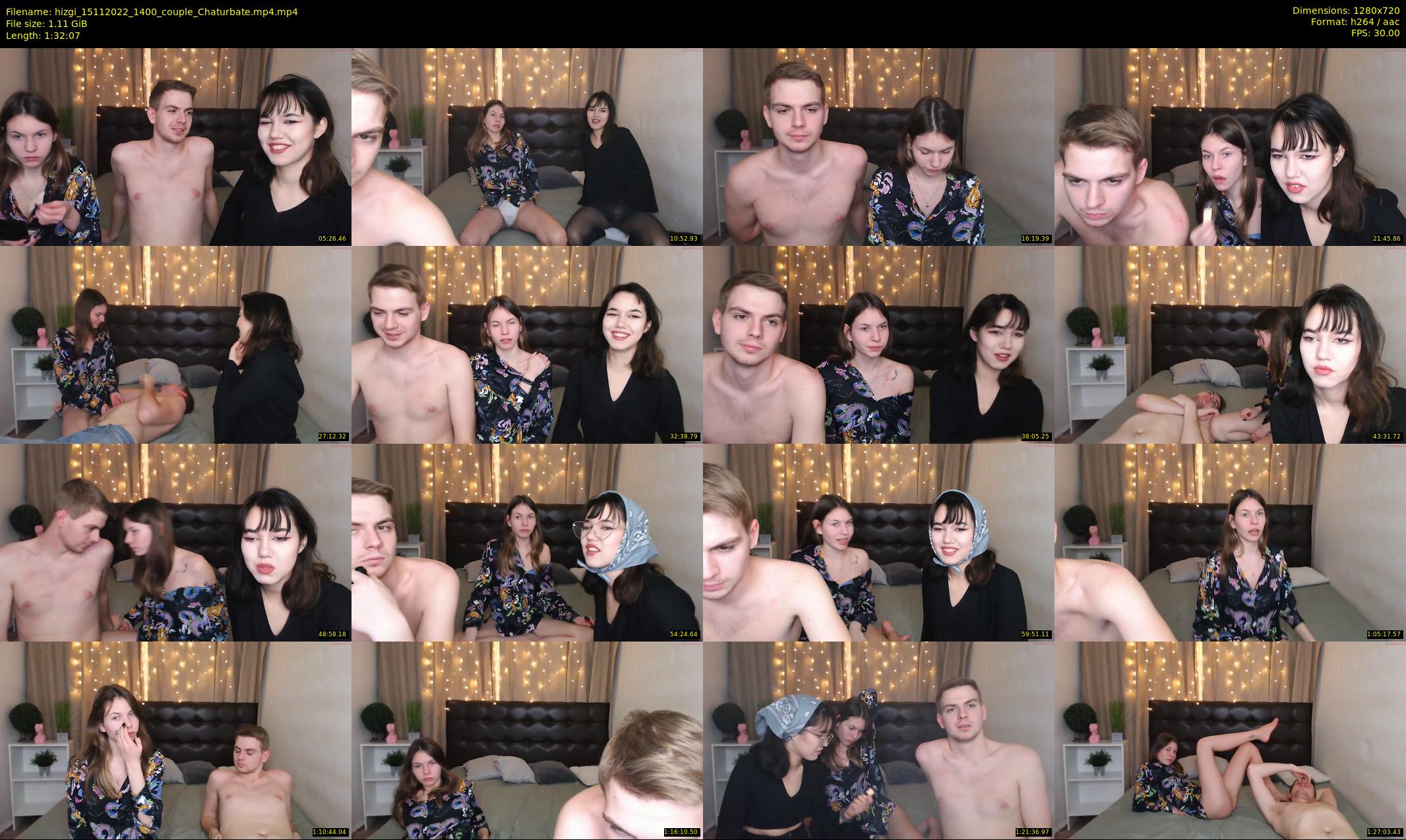 hizgi — 93 minute Chaturbate couple cam show recording, 720p, Nov 15, 2022