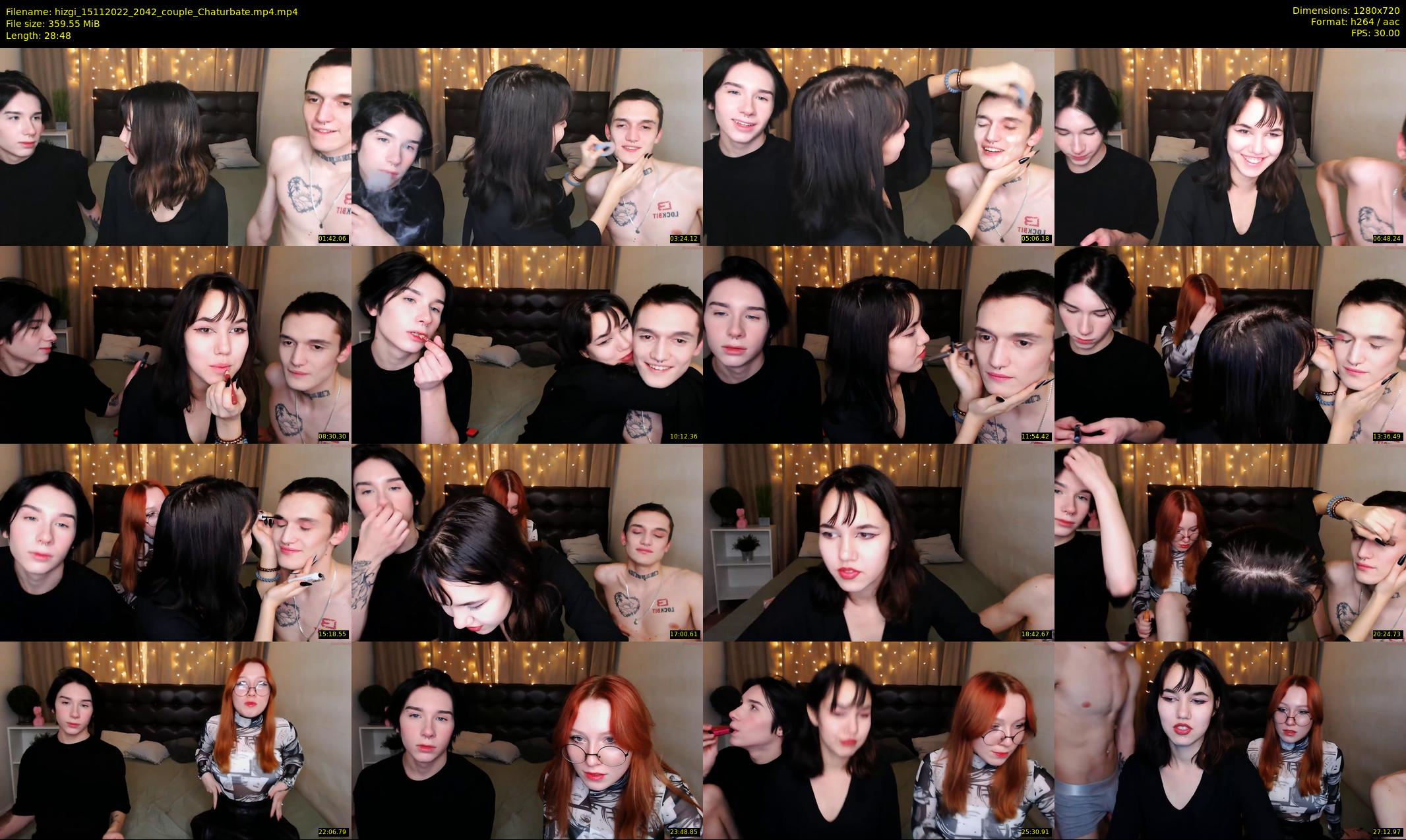 hizgi — 29 minute Chaturbate couple cam show recording, 720p, Nov 15, 2022
