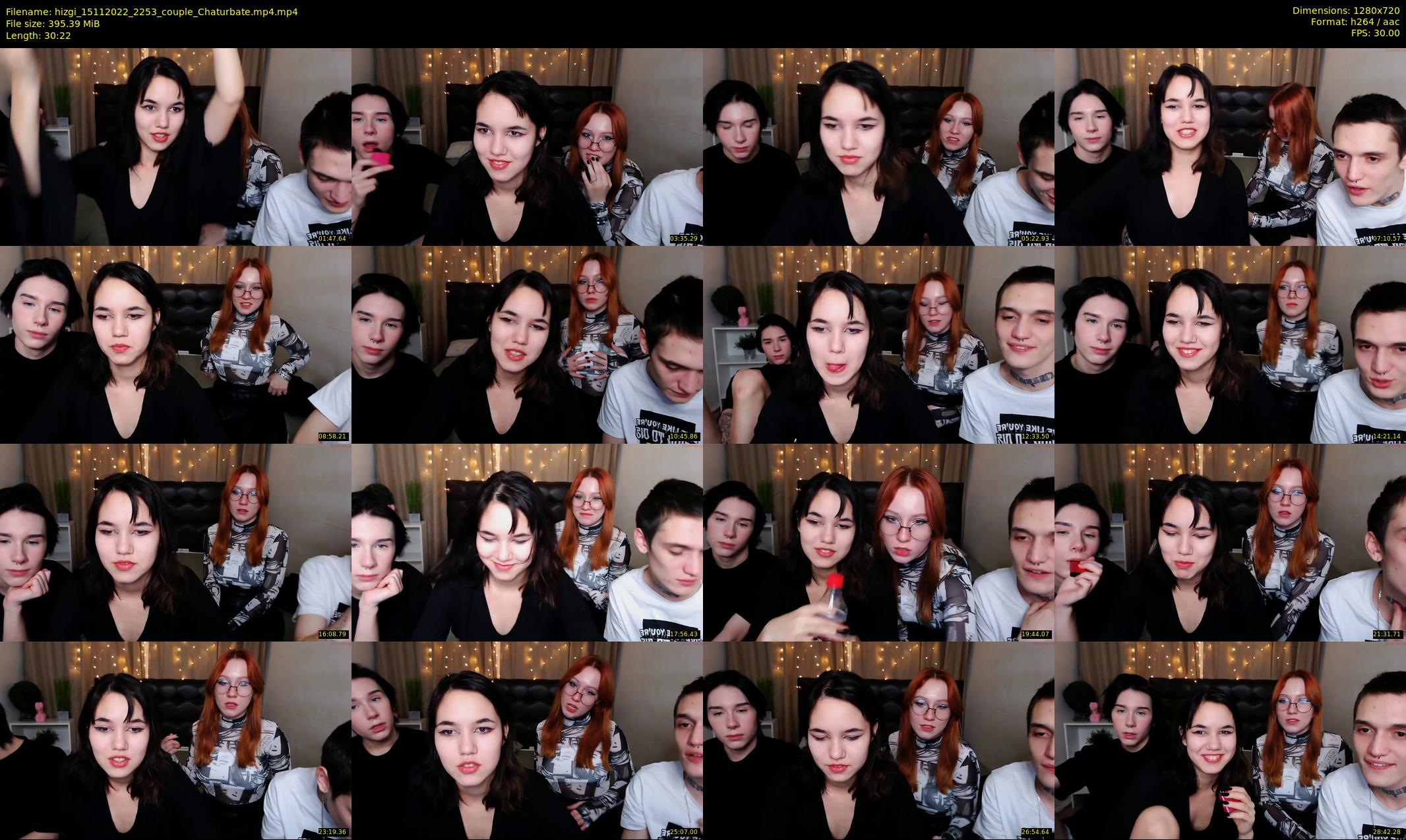 hizgi — 31 minute Chaturbate couple cam show recording, 720p, Nov 15, 2022