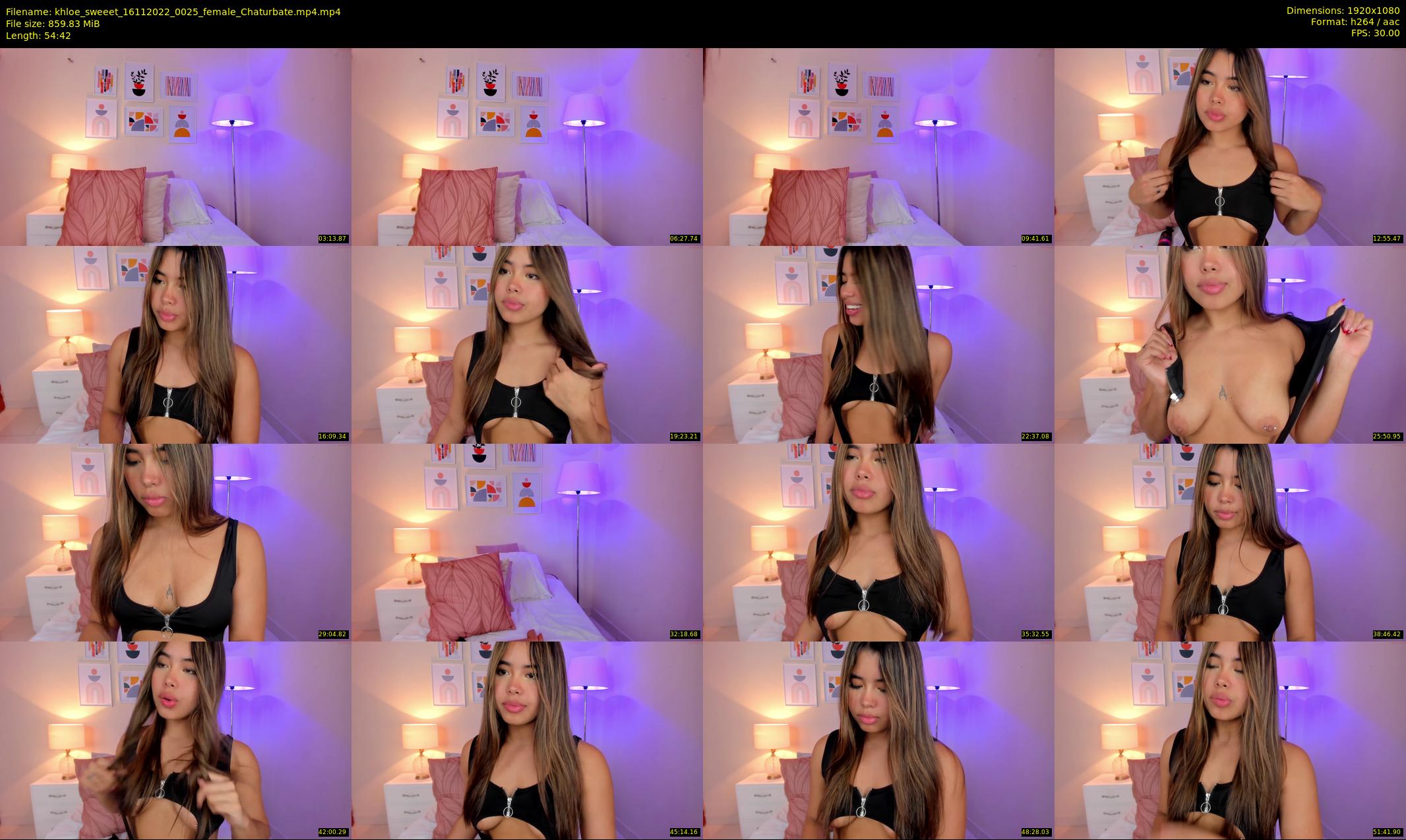 khloe_sweeet — 55 minute Chaturbate female cam show recording, 1080p, Nov 16, 2022
