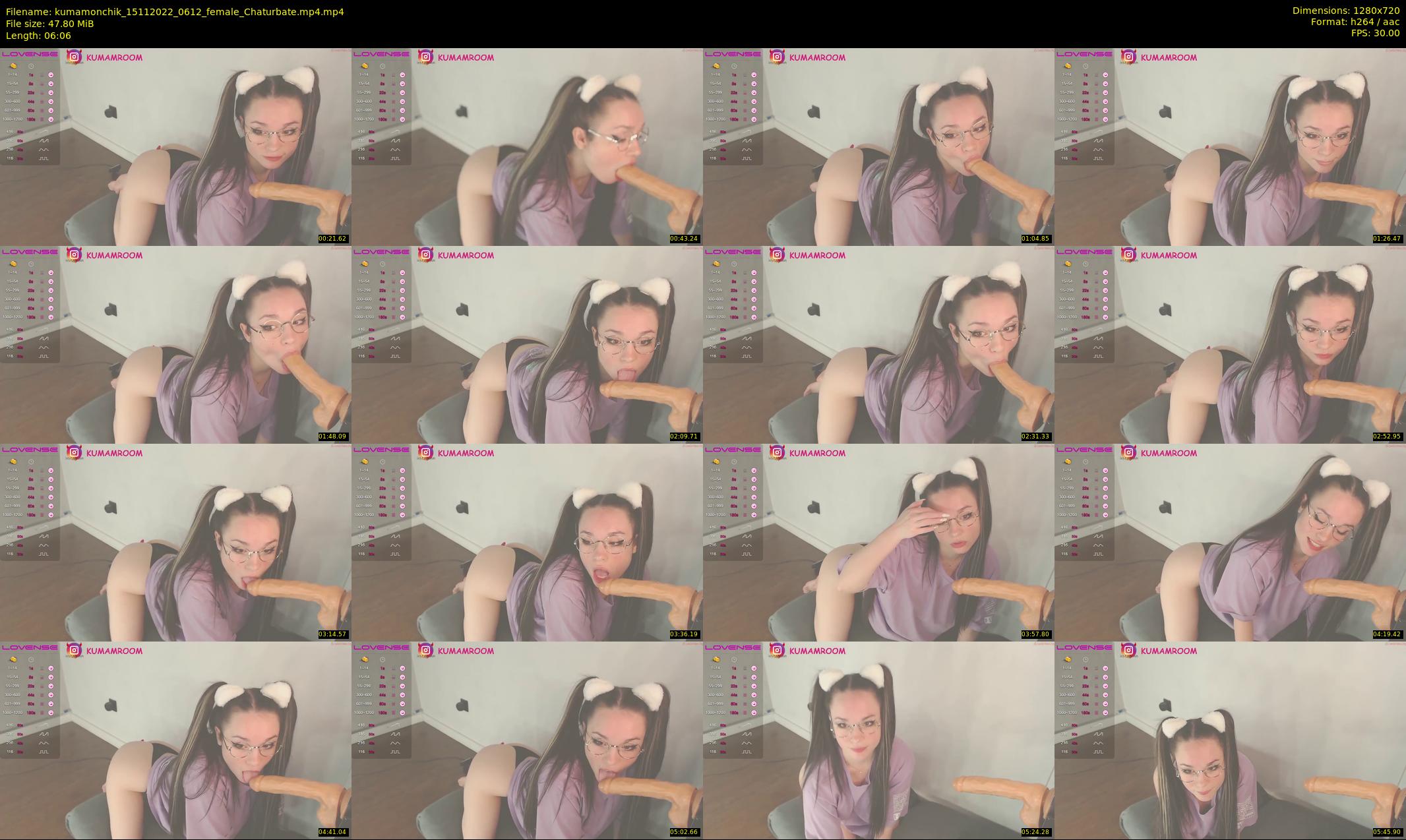 kumamonchik — 7 minute Chaturbate couple cam show recording, 720p, Nov 15, 2022