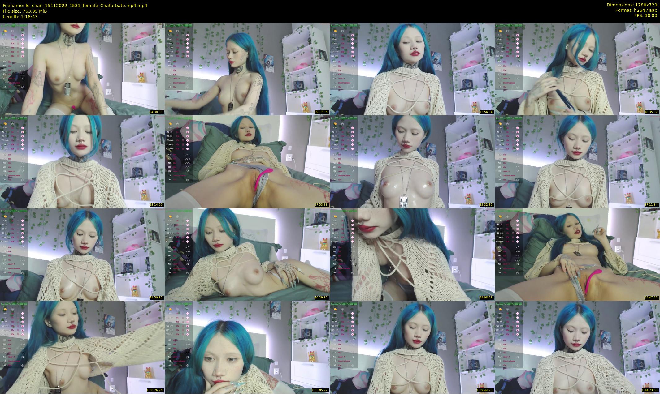 le_chan — 79 minute Chaturbate female cam show recording, 720p, Nov 15, 2022