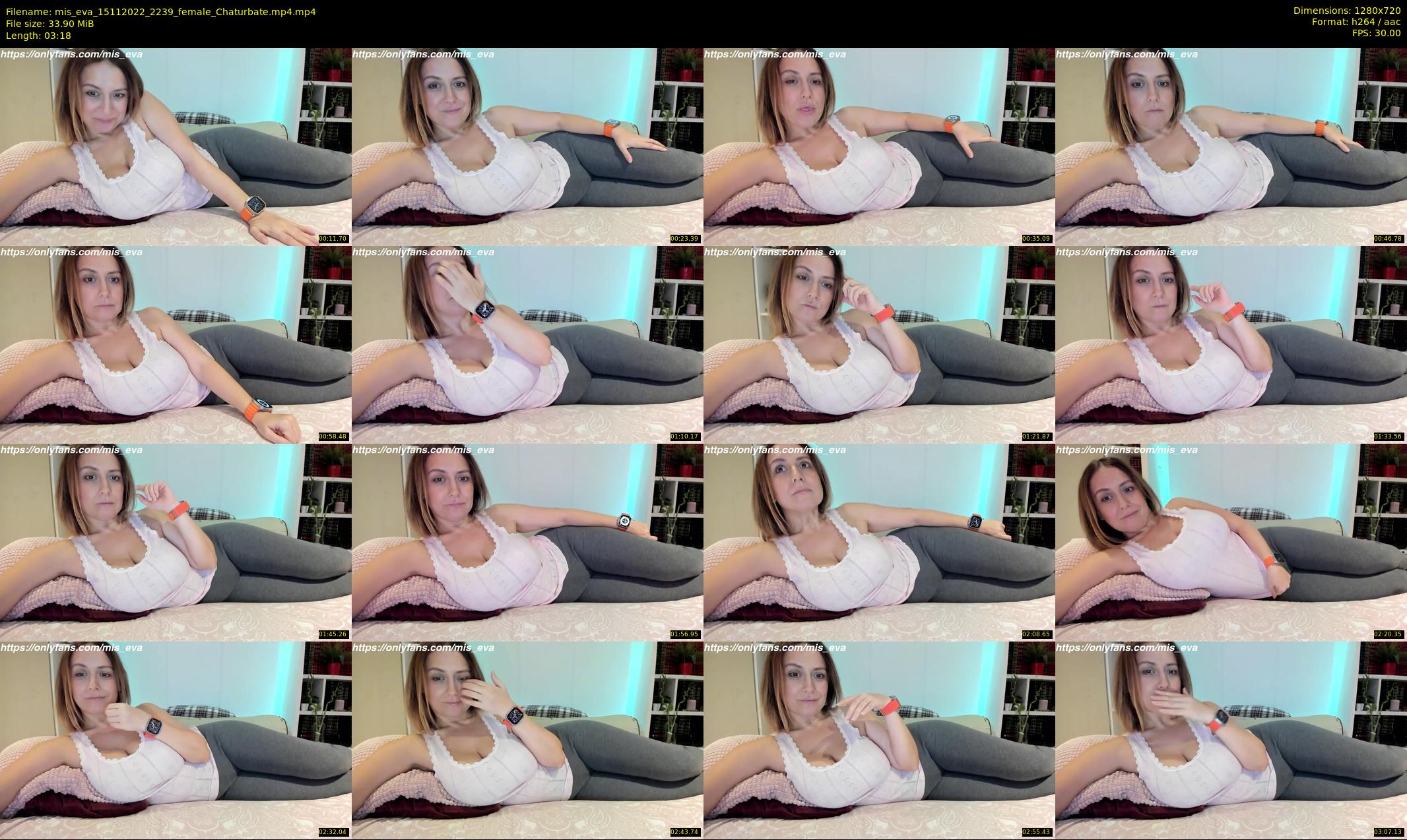 mis_eva — 4 minute Chaturbate female cam show recording, 720p, Nov 15, 2022