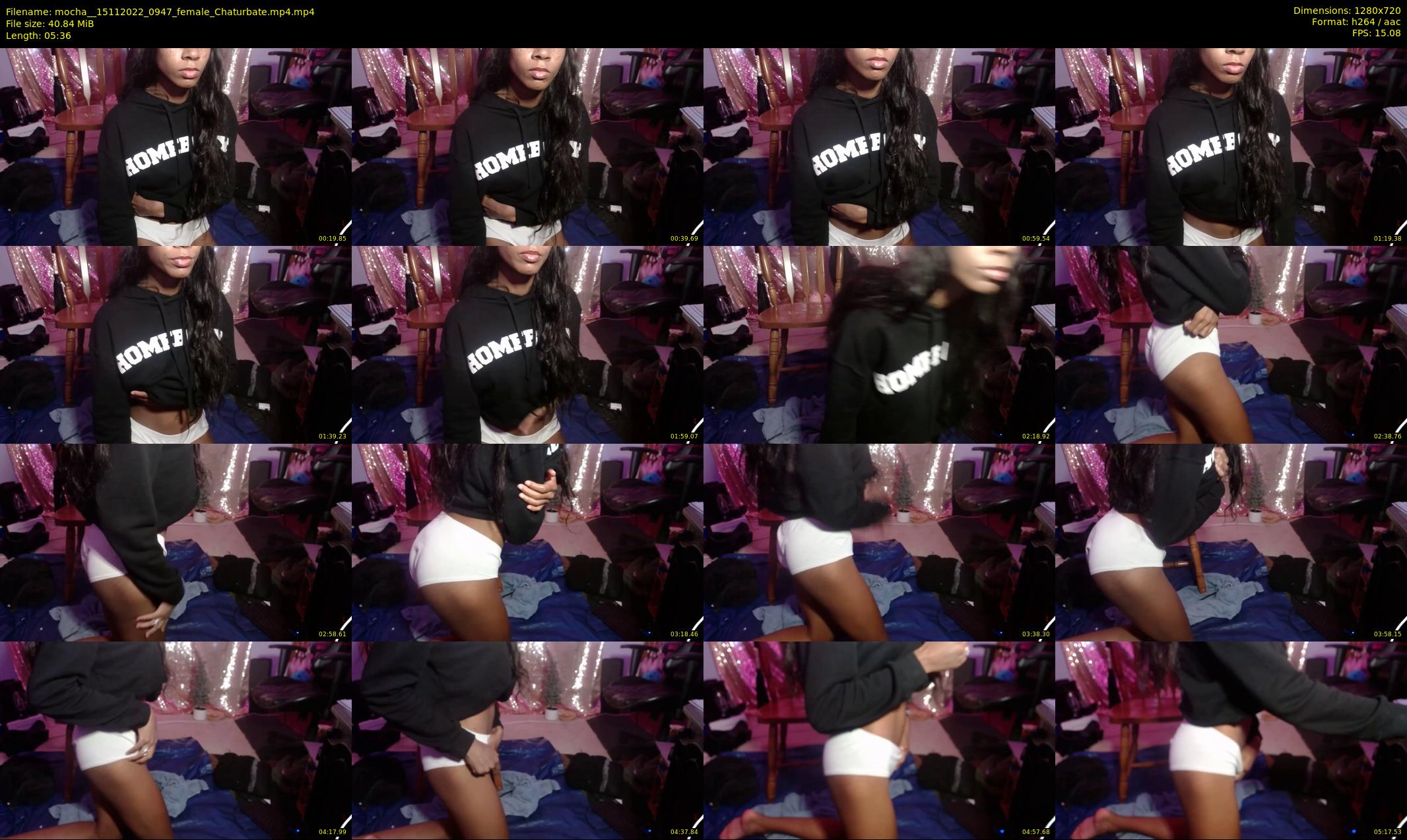 mocha_ — 6 minute Chaturbate female cam show recording, 720p, Nov 15, 2022