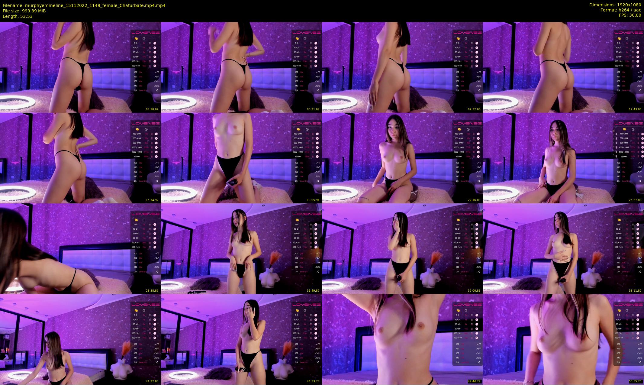 murphyemmeline — 54 minute Chaturbate female cam show recording, 1080p, Nov 15, 2022