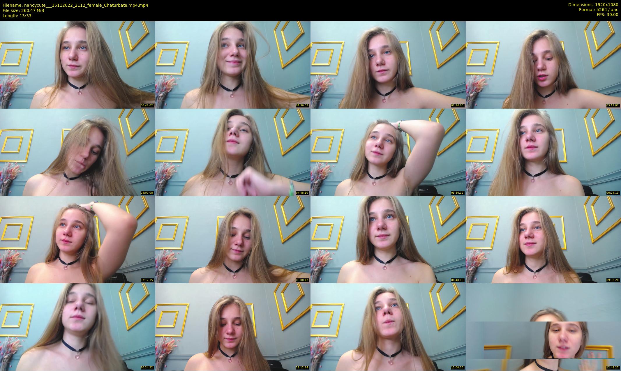 nancycute__ — 14 minute Chaturbate female cam show recording, 1080p, Nov 15, 2022