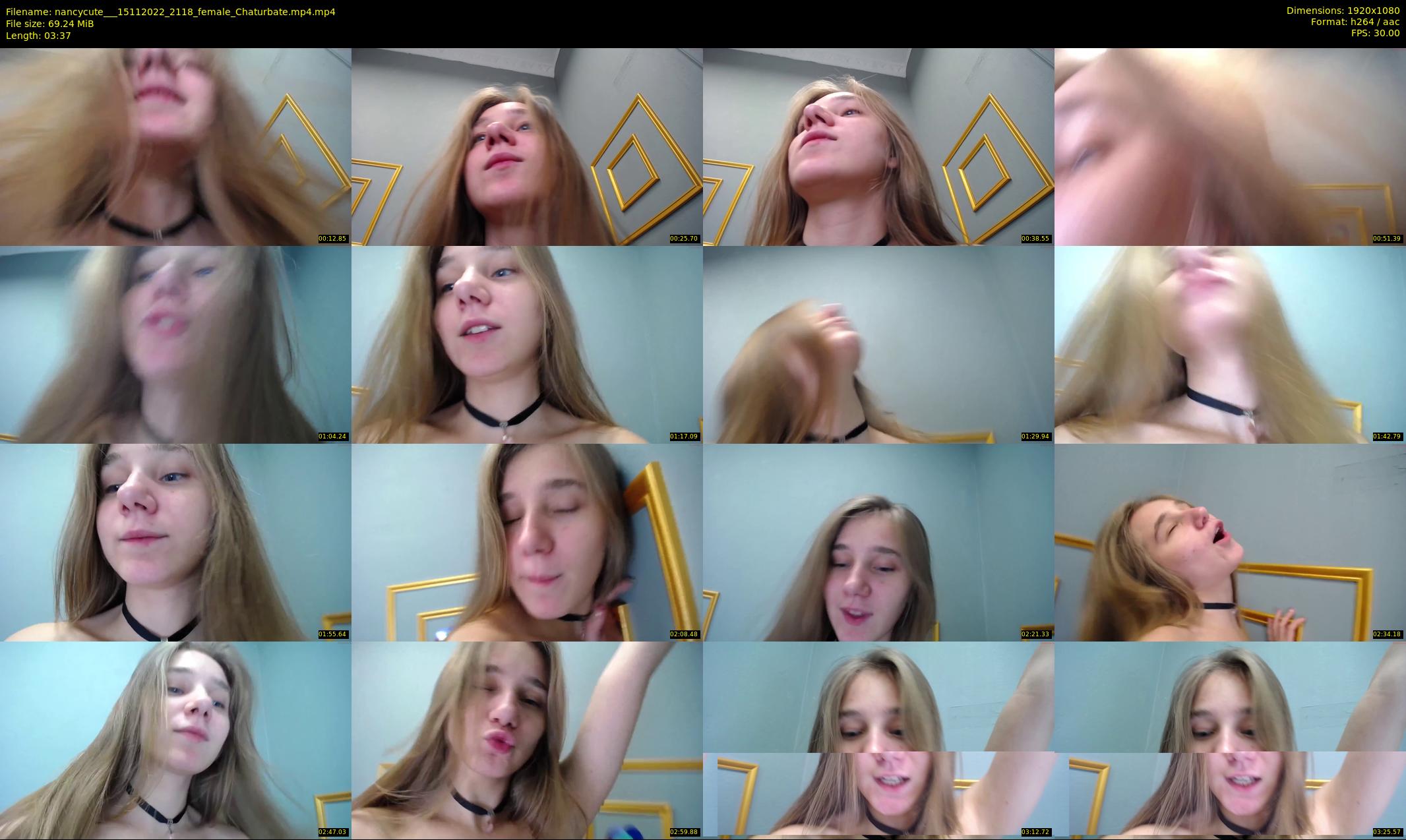 nancycute__ — 4 minute Chaturbate female cam show recording, 1080p, Nov 15, 2022