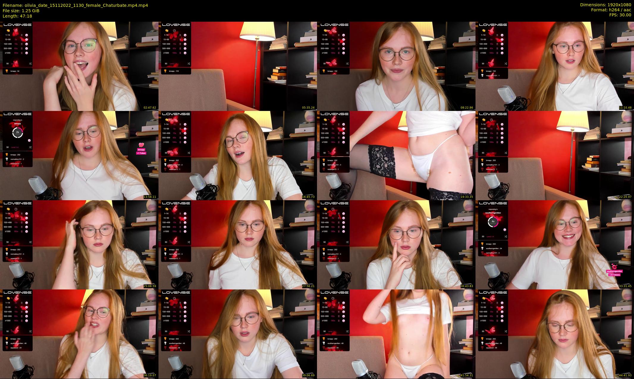 olivia_date — 48 minute Chaturbate female cam show recording, 1080p, Nov 15, 2022