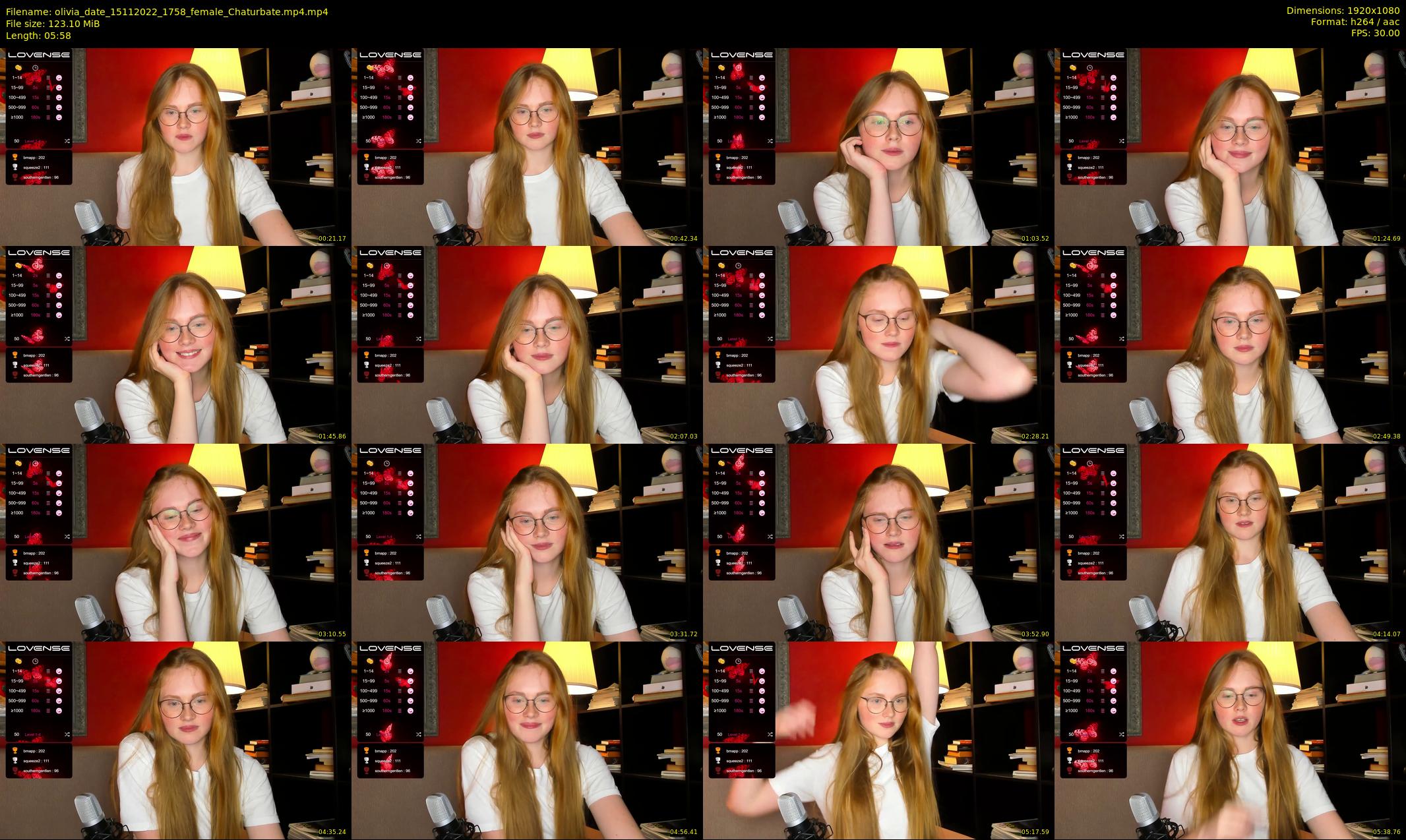 olivia_date — 6 minute Chaturbate female cam show recording, 1080p, Nov 15, 2022