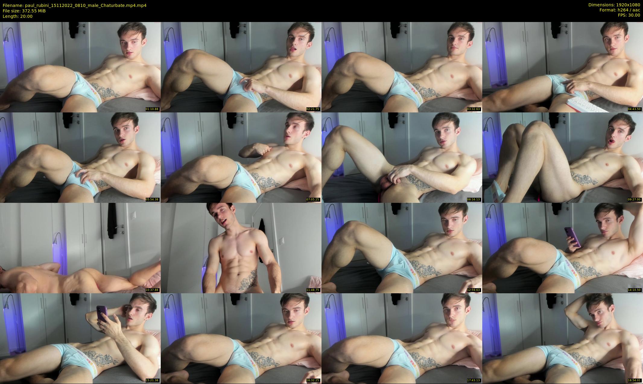 paul_rubini — 20 minute Chaturbate male cam show recording, 1080p, Nov 15, 2022